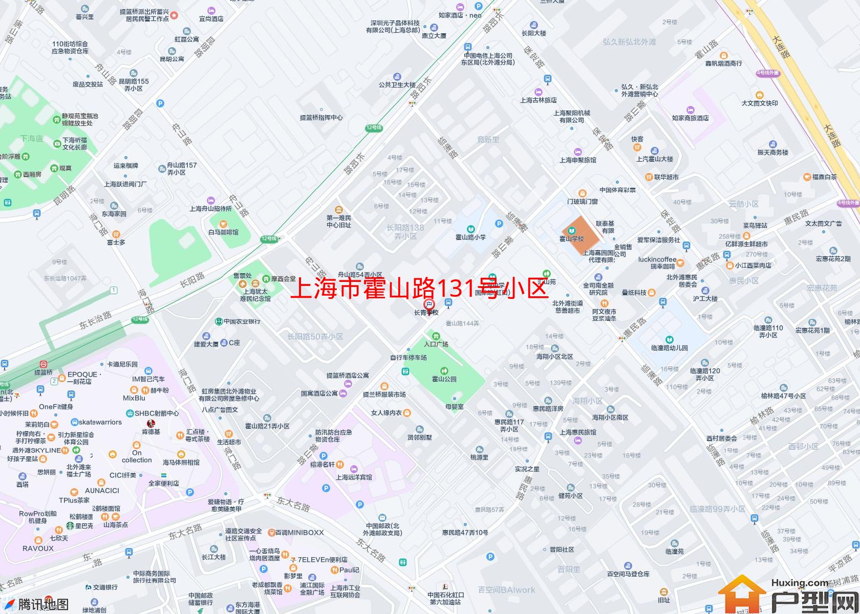 霍山路131号小区小区 - 户型网