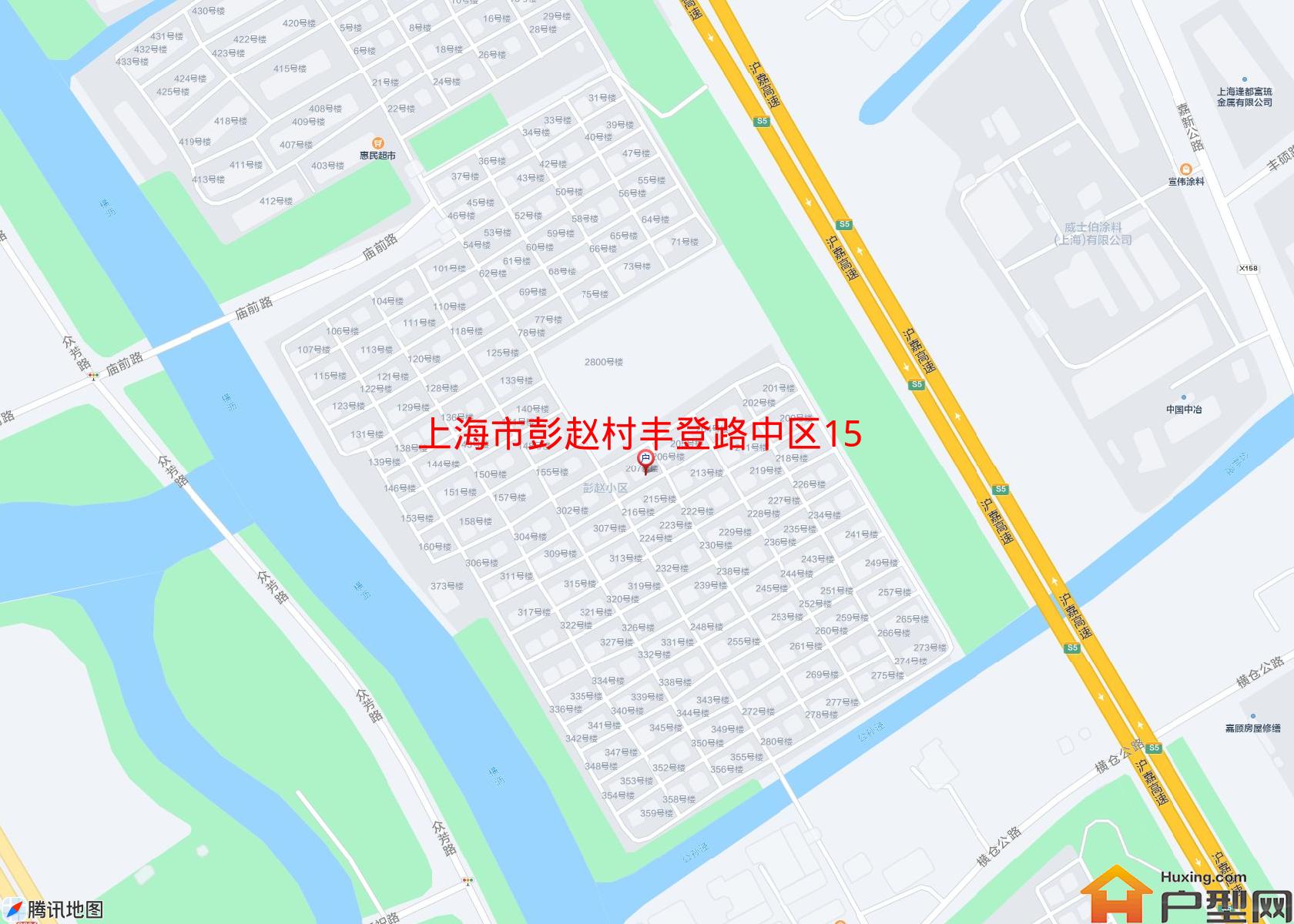 彭赵村丰登路中区1551弄小区 - 户型网