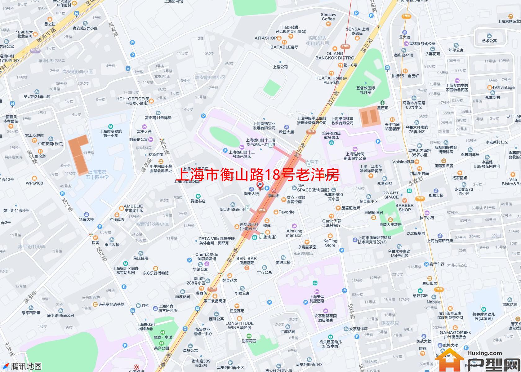 衡山路18号老洋房小区 - 户型网