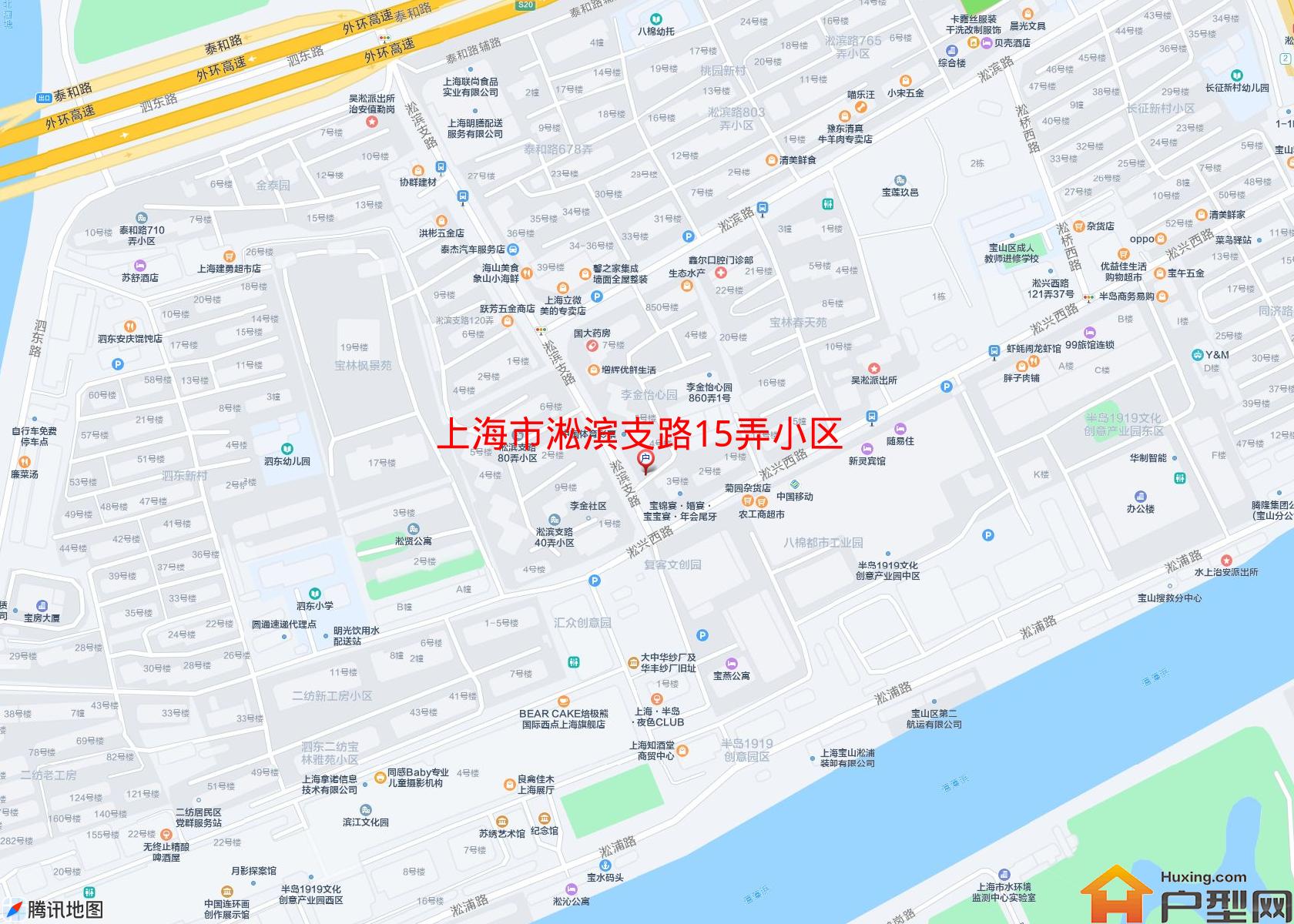 淞滨支路15弄小区小区 - 户型网