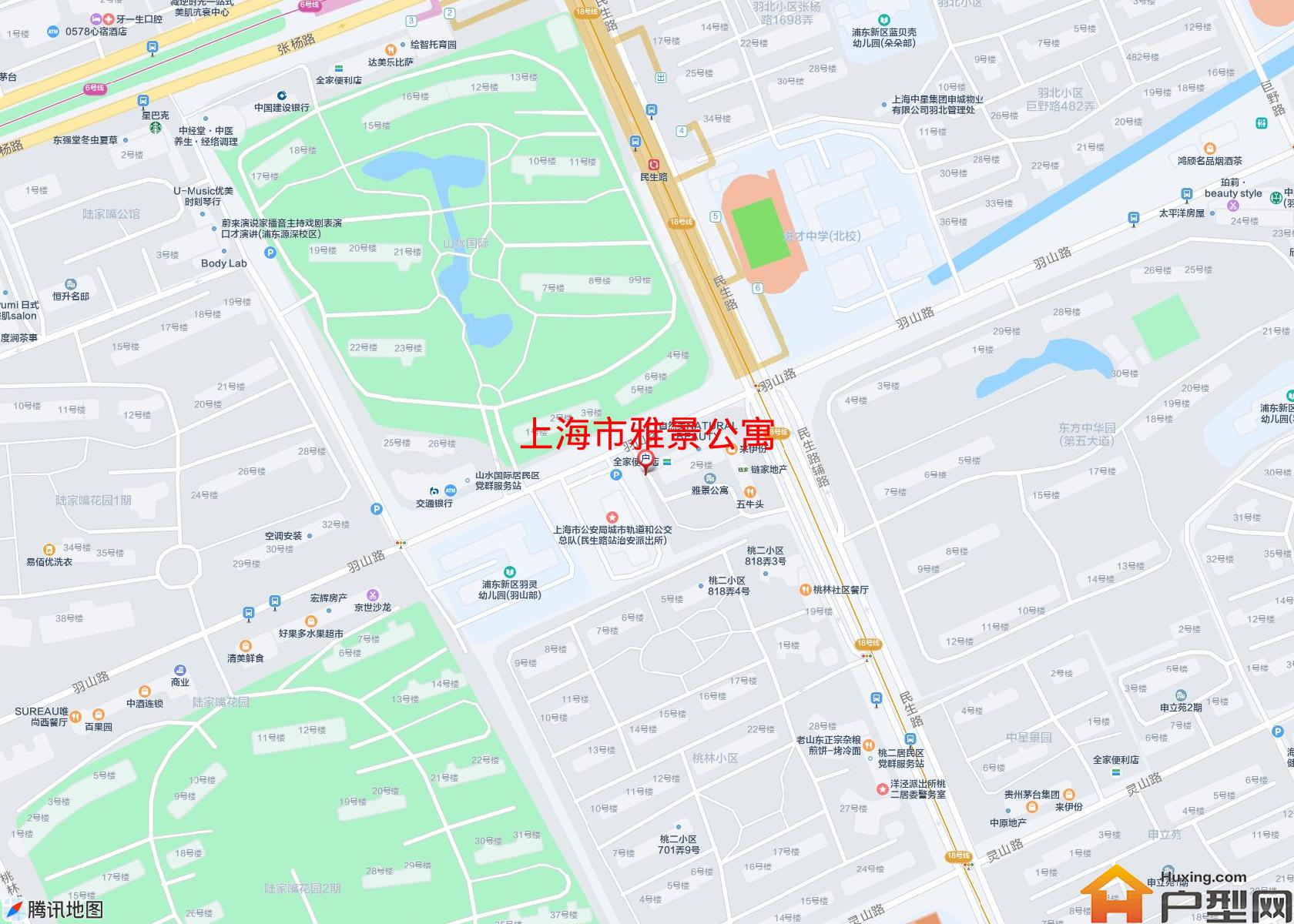 雅景公寓小区 - 户型网