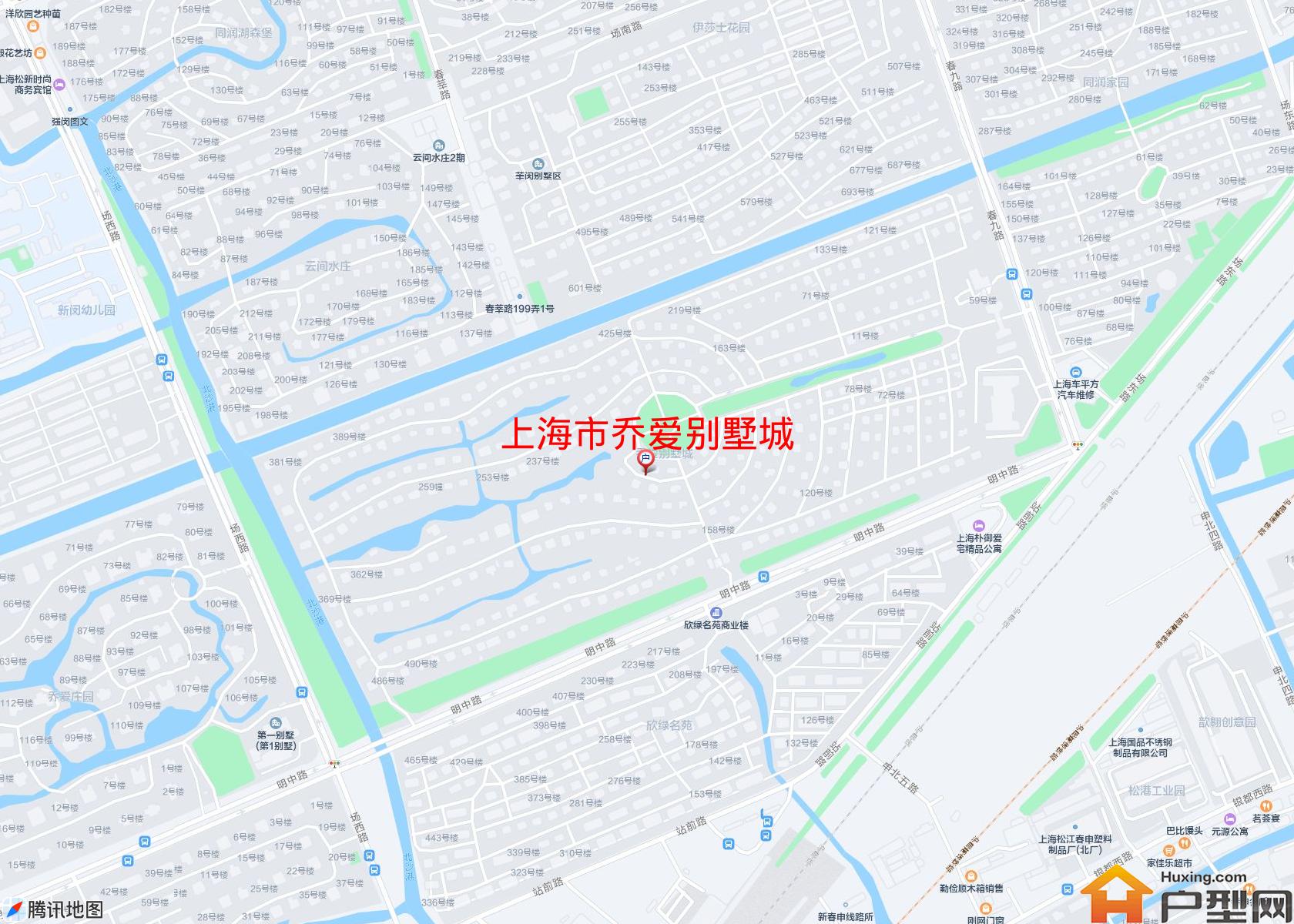 乔爱别墅城小区 - 户型网