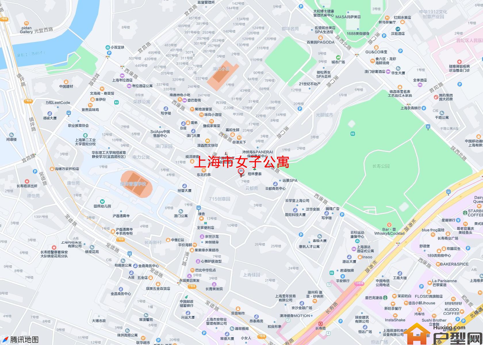 女子公寓小区 - 户型网