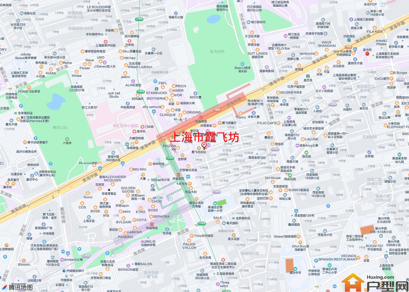 霞飞坊小区 - 户型网