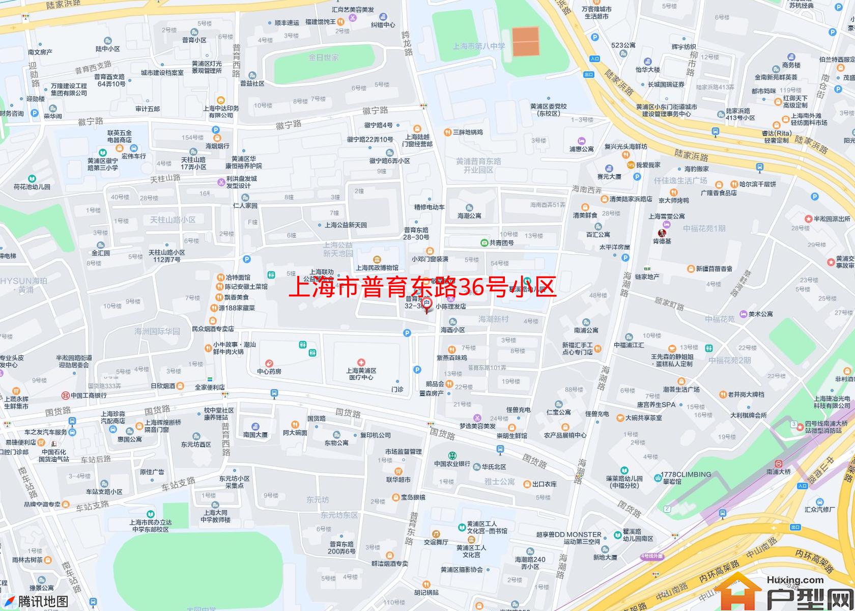 普育东路36号小区小区 - 户型网
