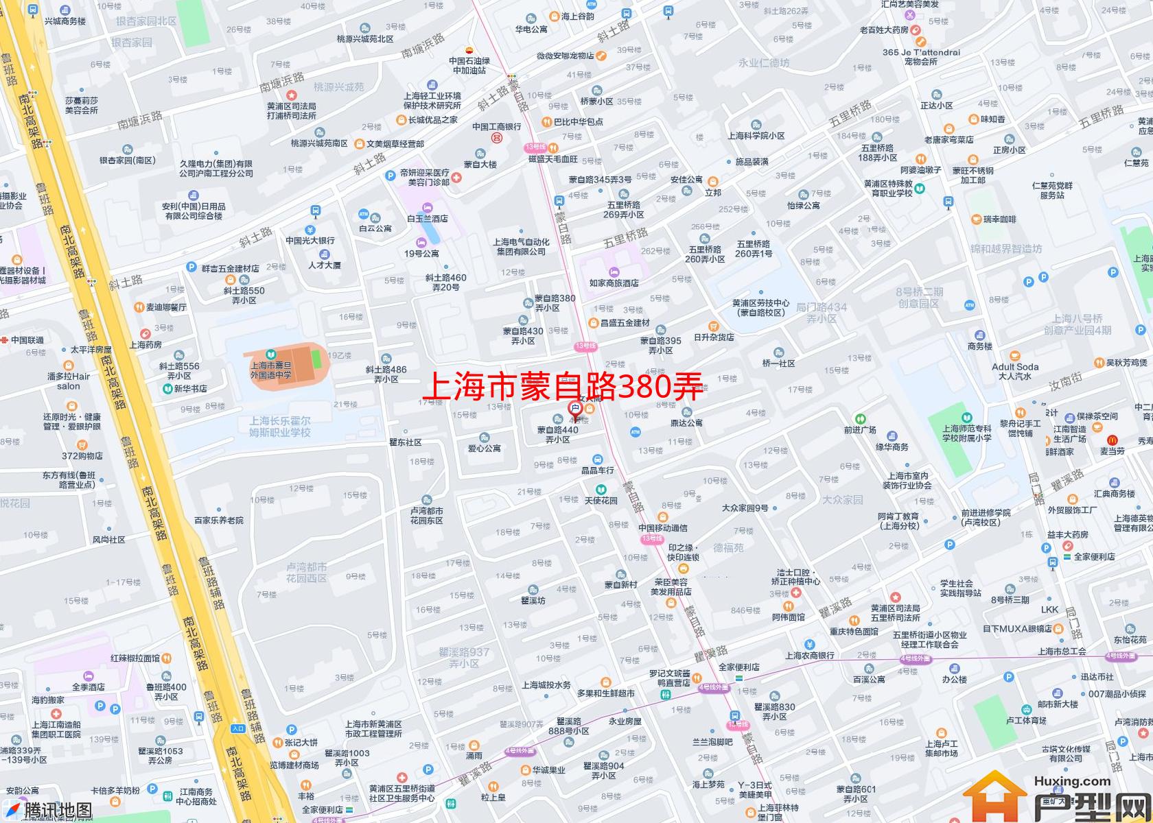 蒙自路380弄小区 - 户型网