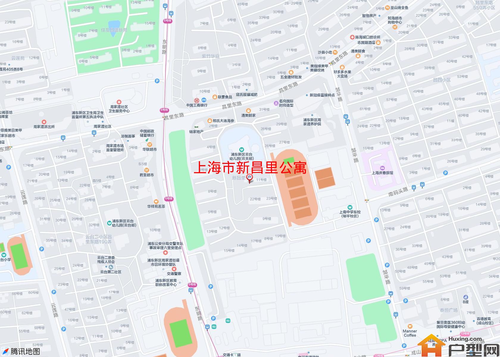 新昌里公寓小区 - 户型网