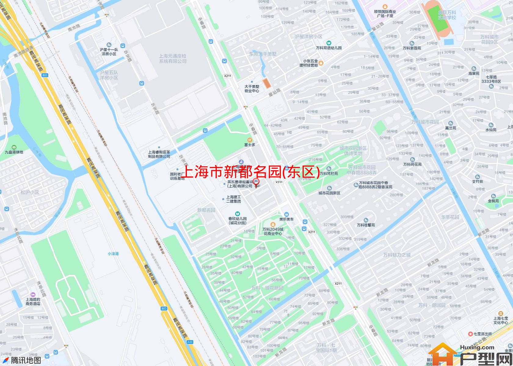 新都名园(东区)小区 - 户型网