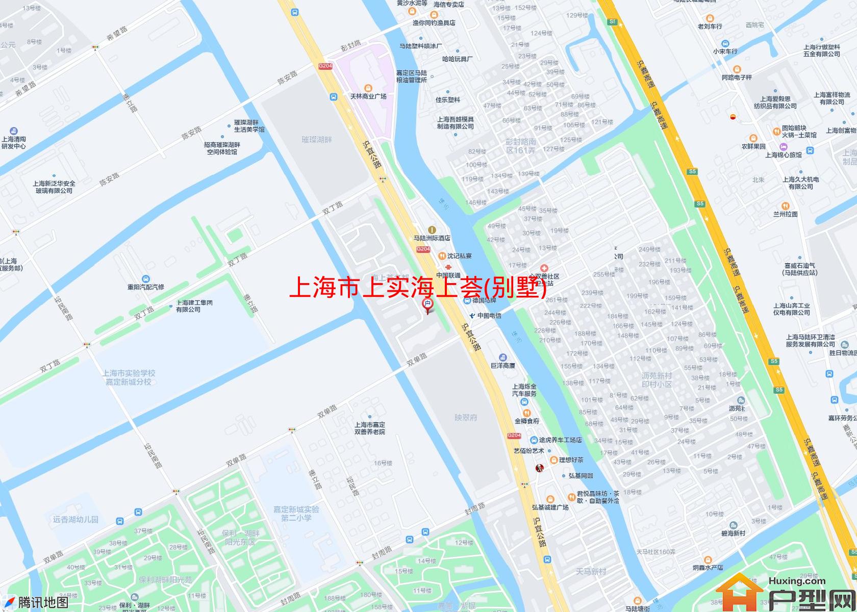上实海上荟(别墅)小区 - 户型网