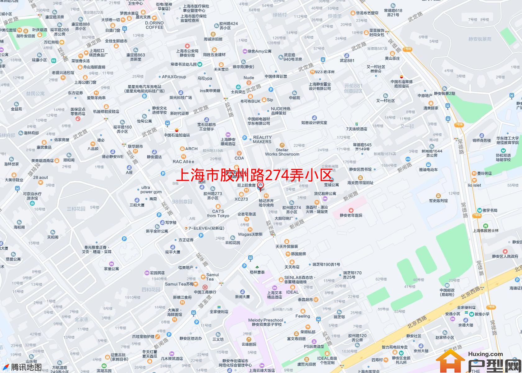 胶州路274弄小区小区 - 户型网