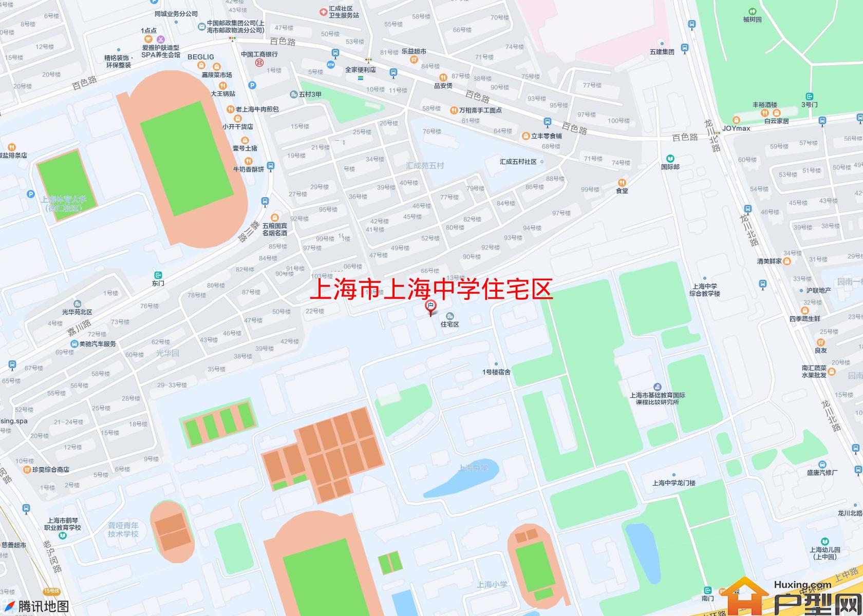 上海中学住宅区小区 - 户型网
