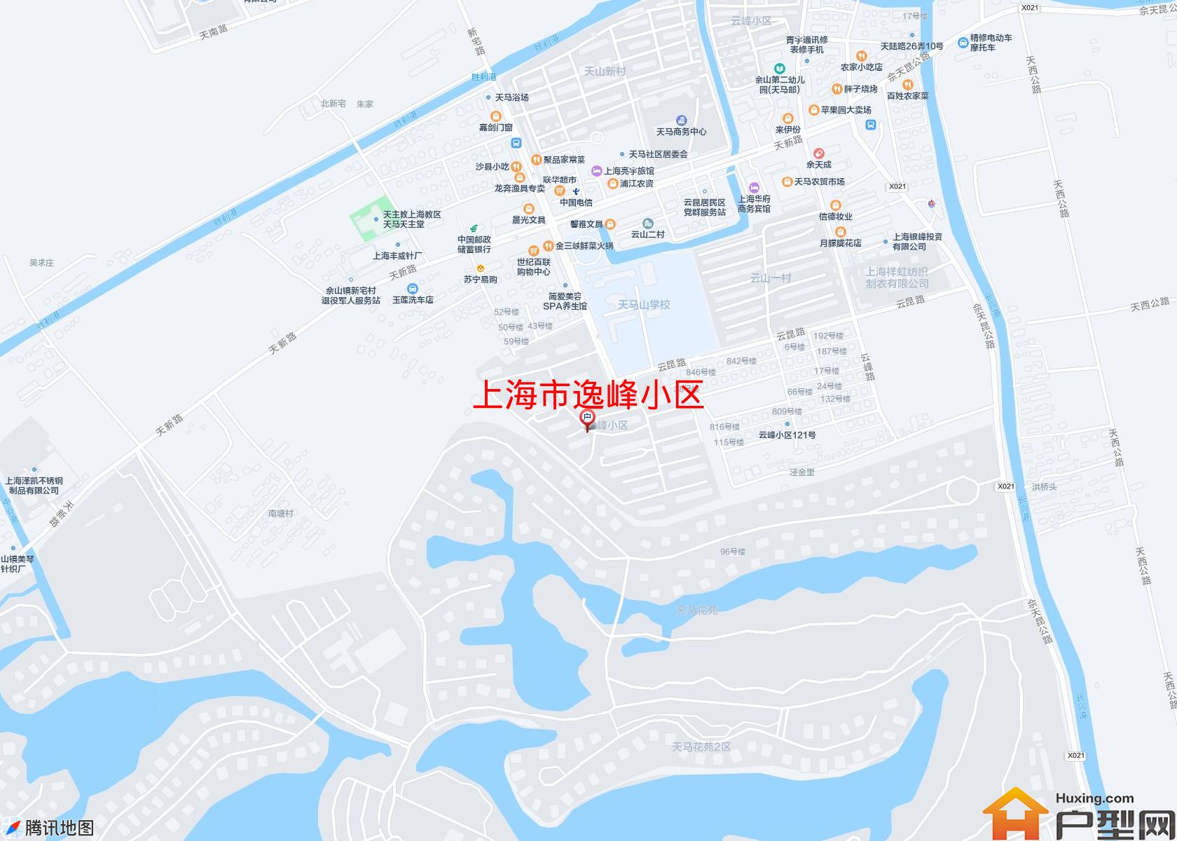 逸峰小区小区 - 户型网