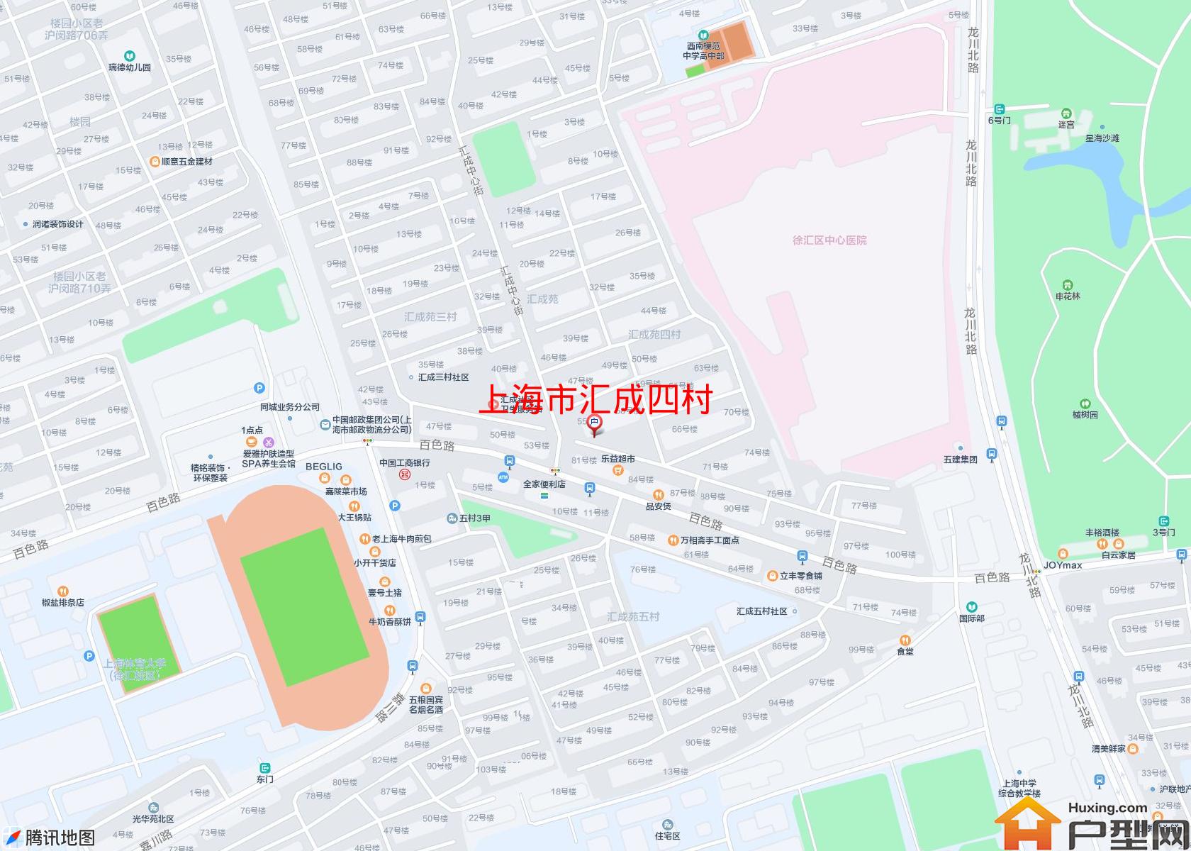 汇成四村小区 - 户型网 汇成四村小区 - 户型网