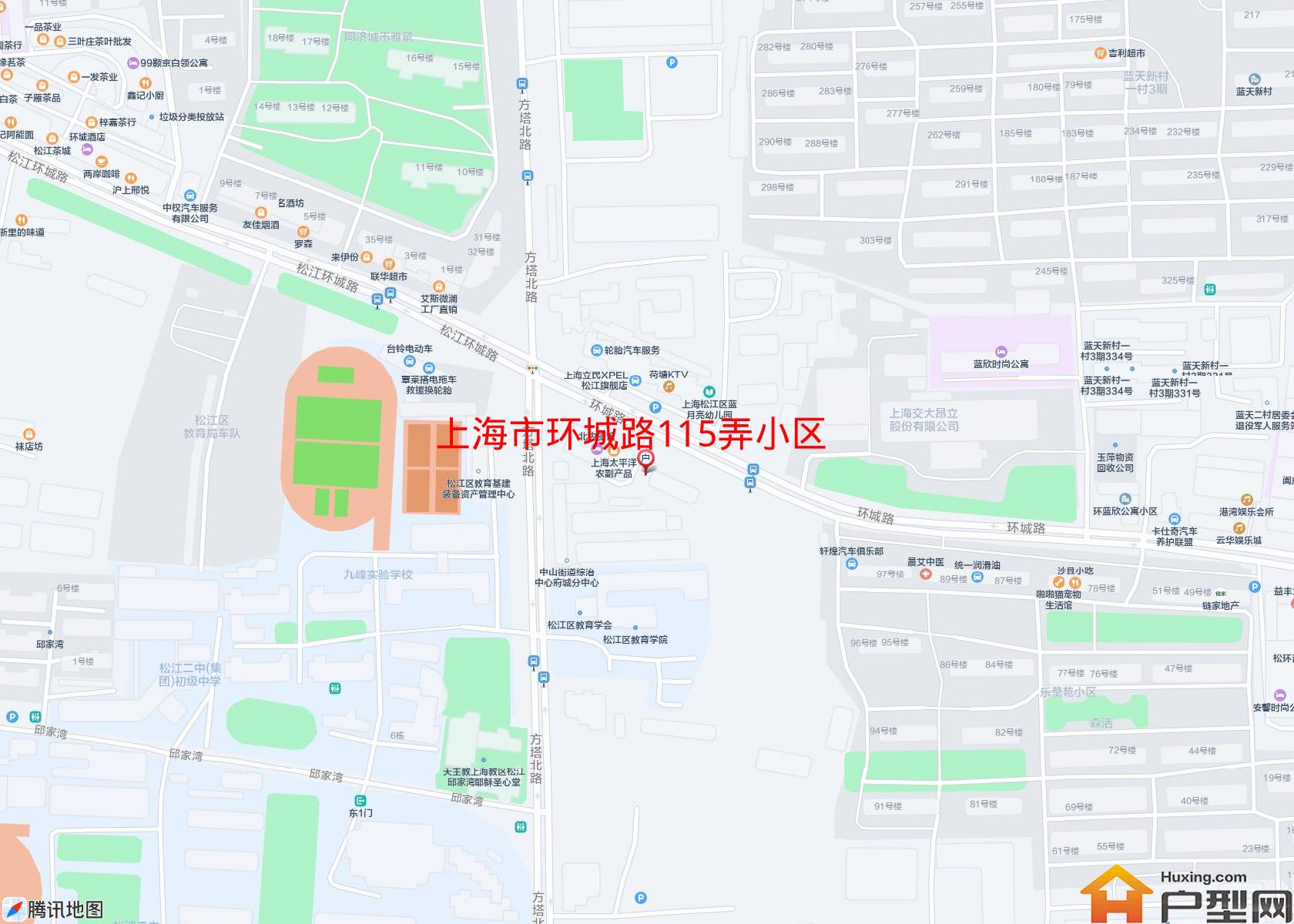 环城路115弄小区小区 - 户型网