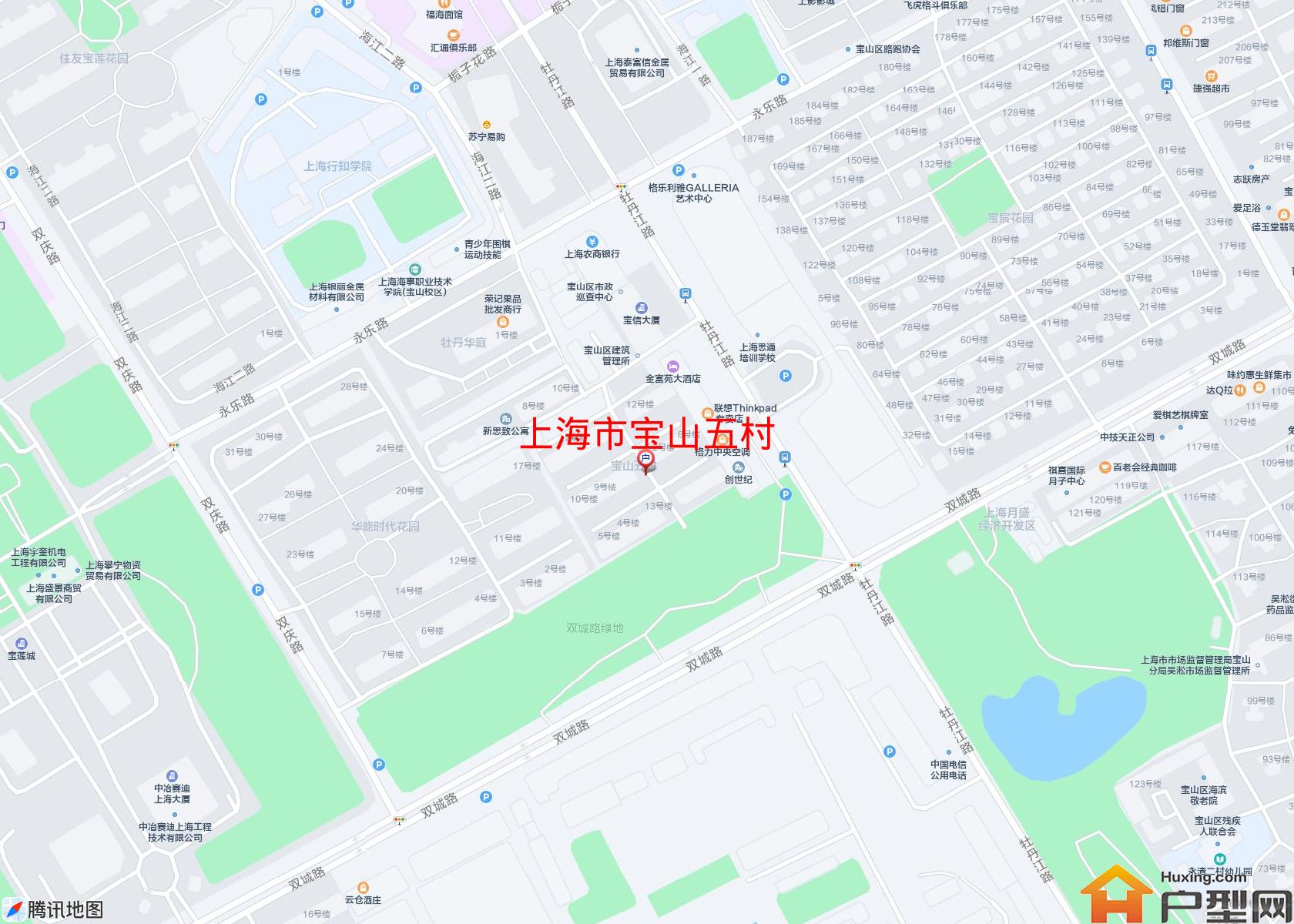 宝山五村小区 - 户型网