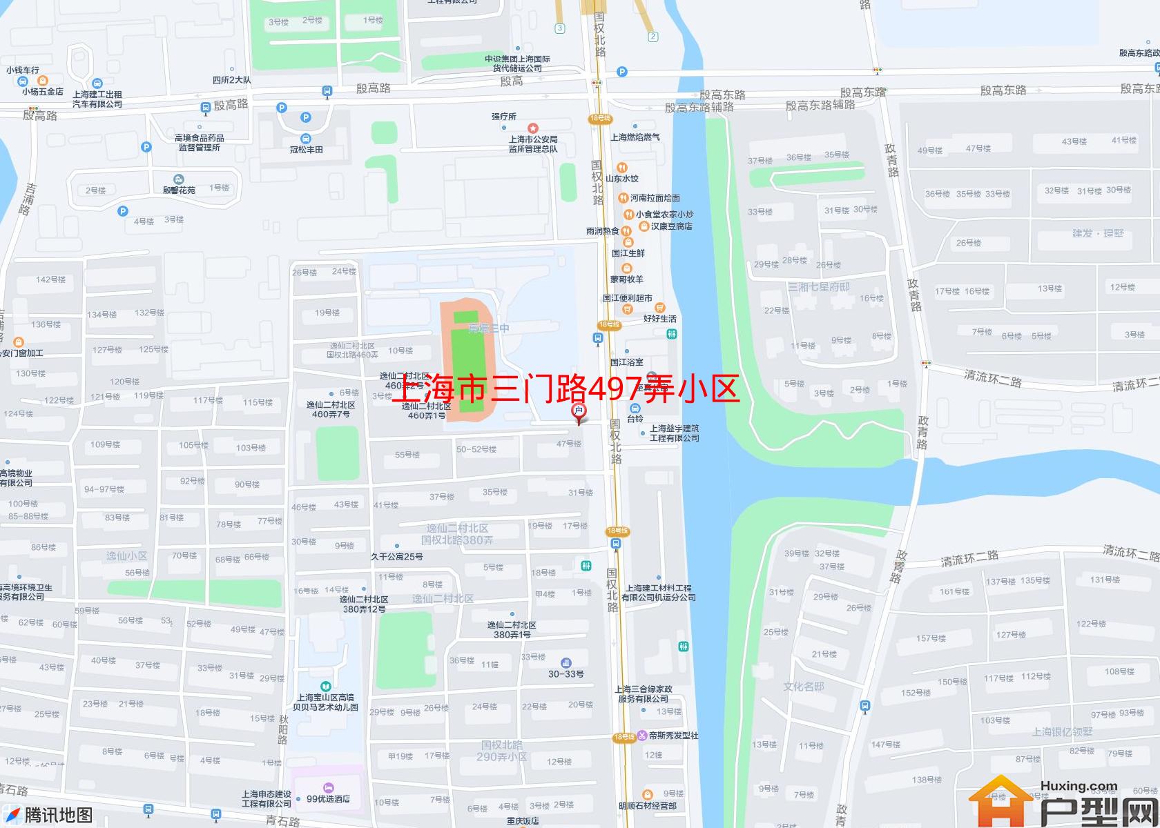三门路497弄小区小区 - 户型网