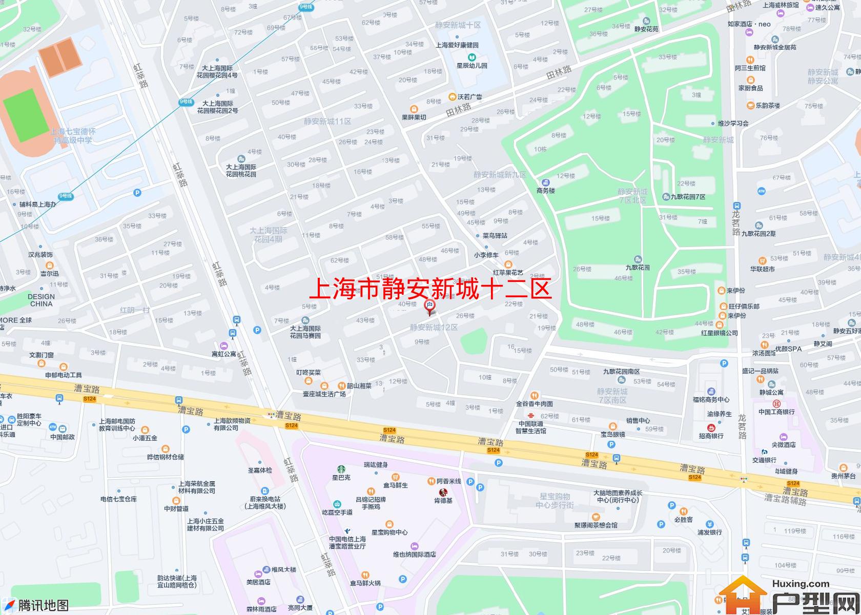 静安新城十二区小区 - 户型网