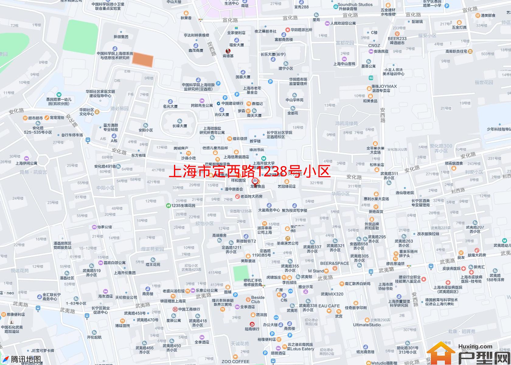 定西路1238号小区小区 - 户型网