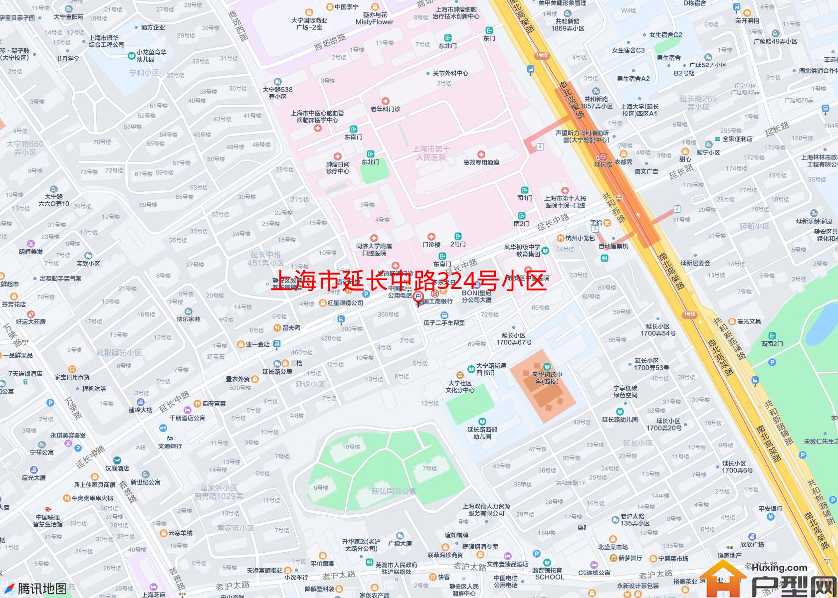 延长中路324号小区小区 - 户型网