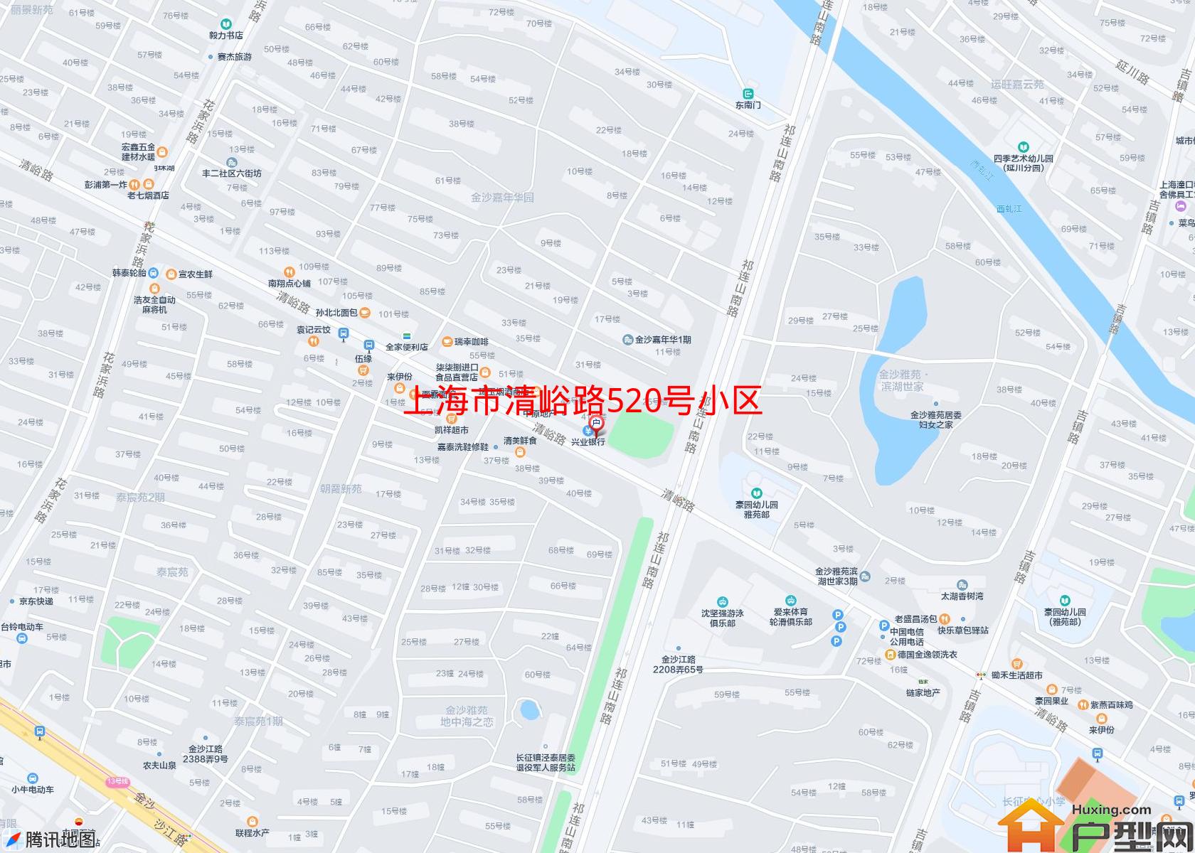 清峪路520号小区小区 - 户型网