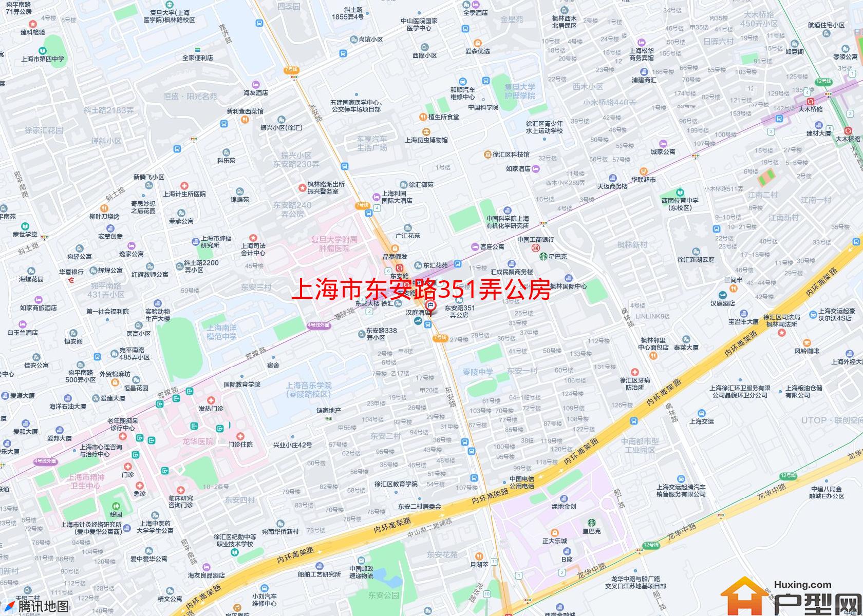 东安路351弄公房小区 - 户型网