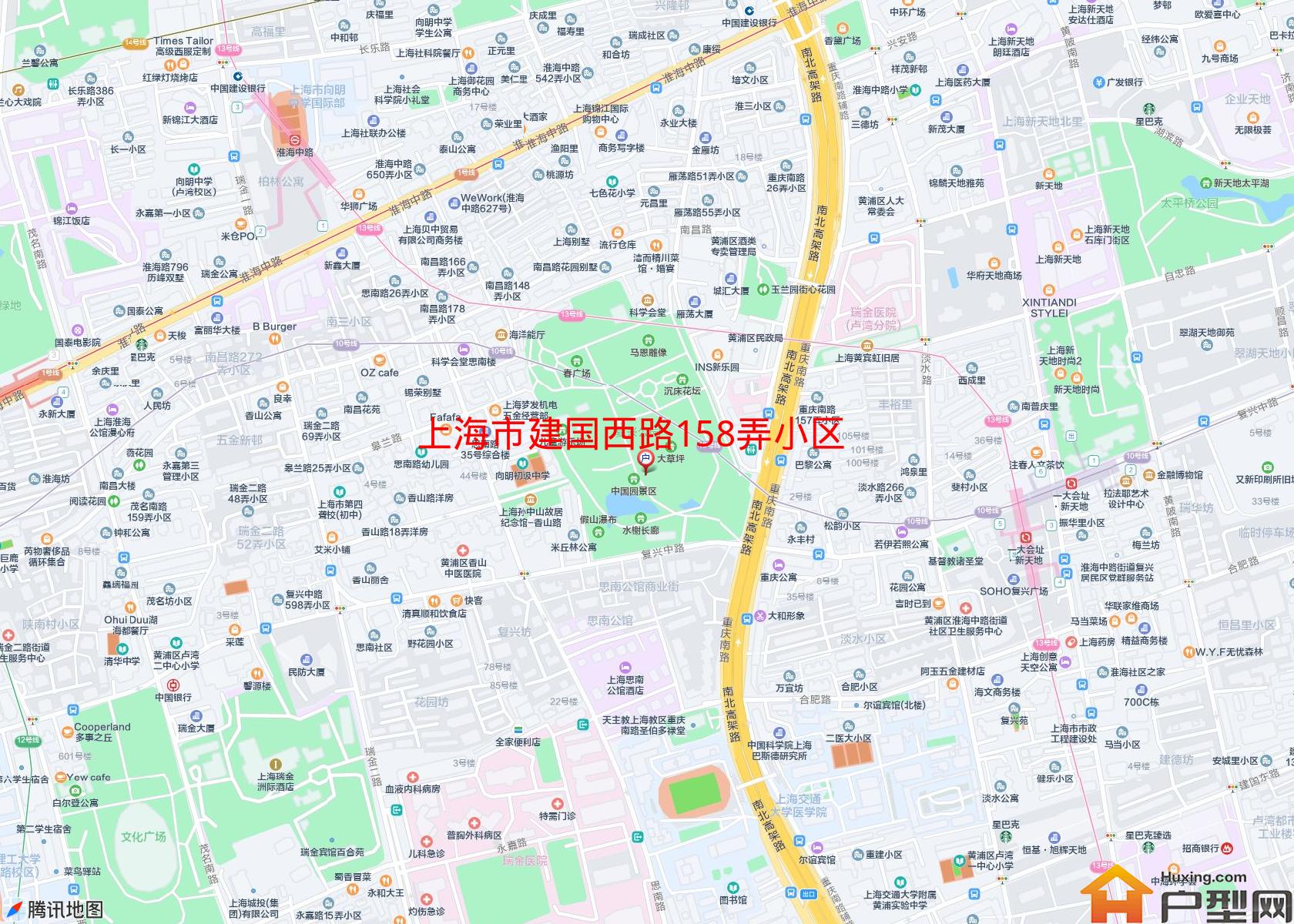 建国西路158弄小区小区 - 户型网
