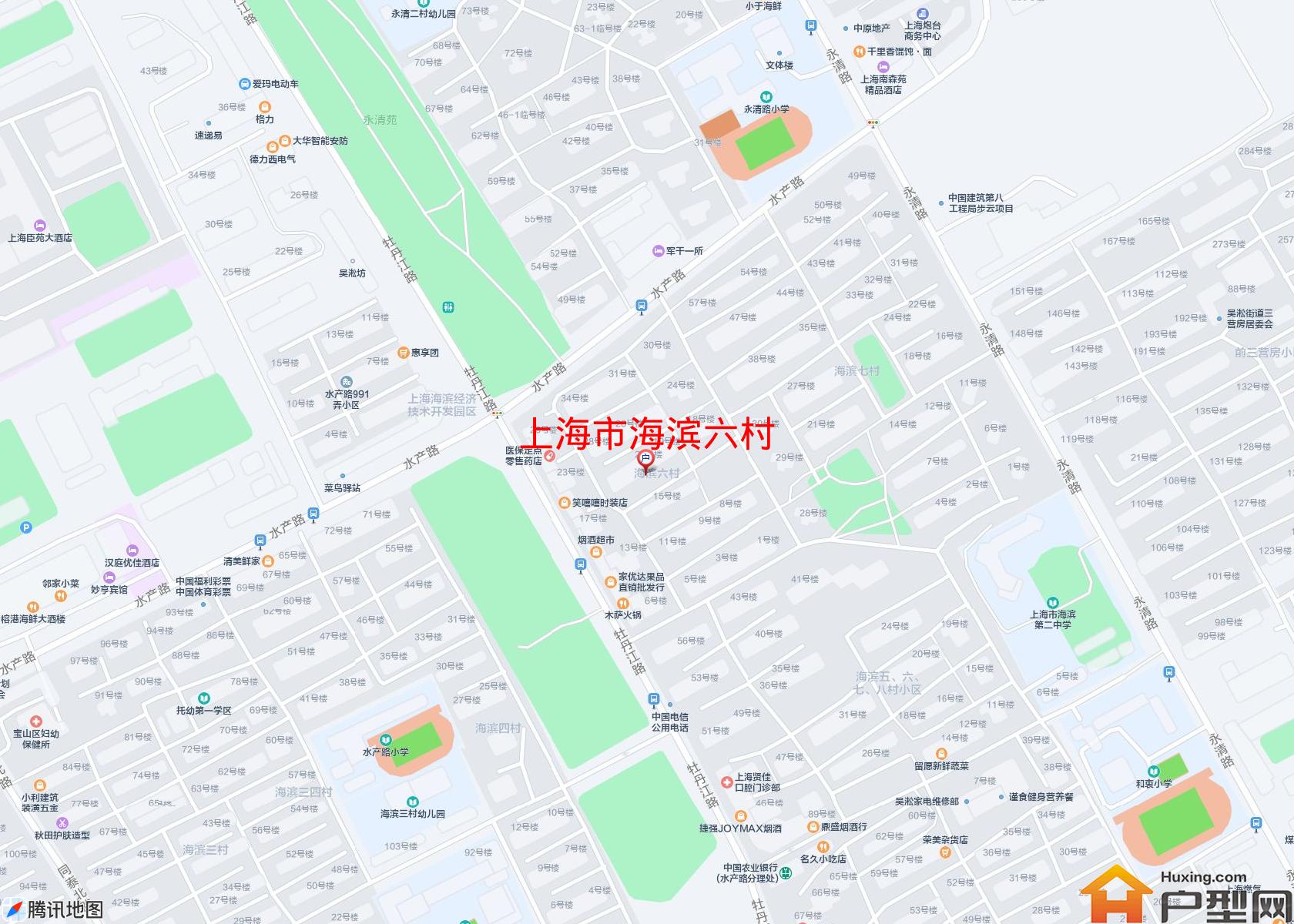 海滨六村小区 - 户型网