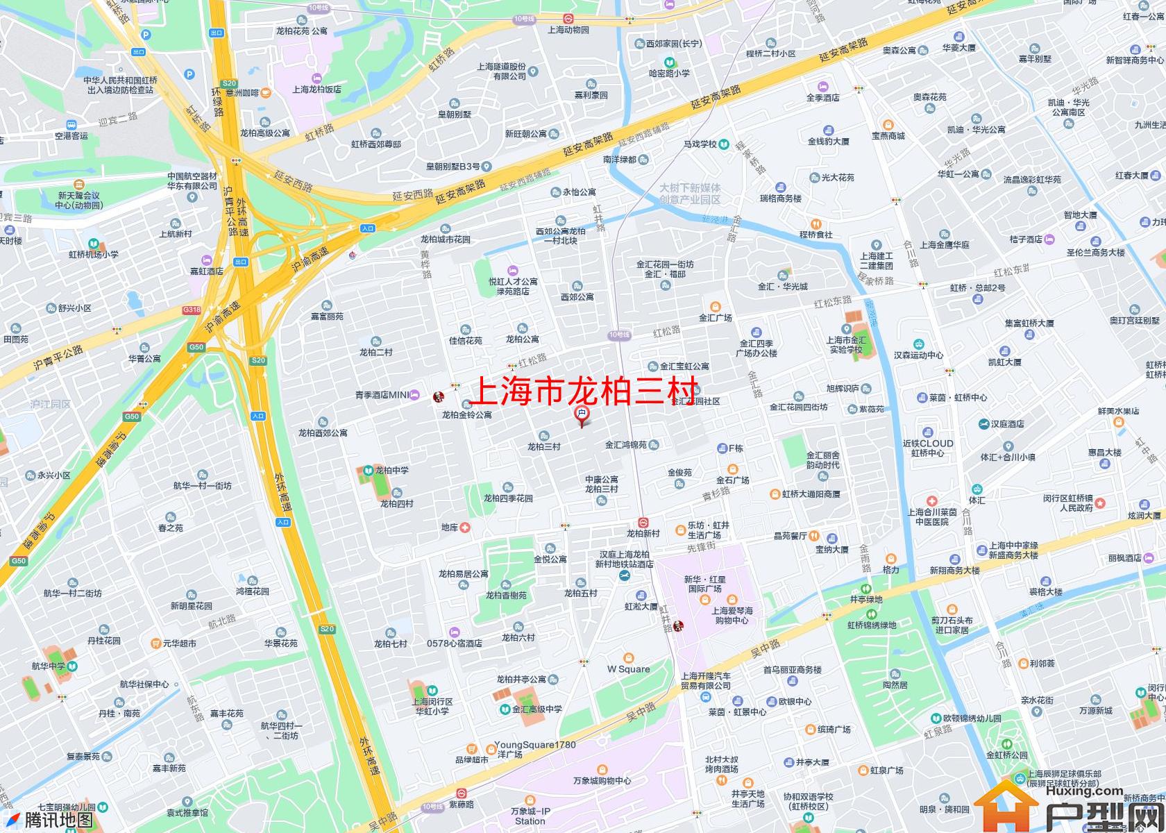 龙柏三村小区 - 户型网