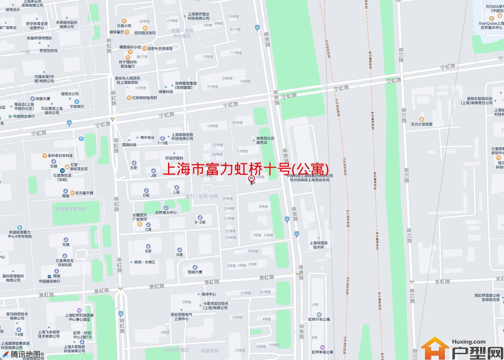 富力虹桥十号(公寓)小区 - 户型网