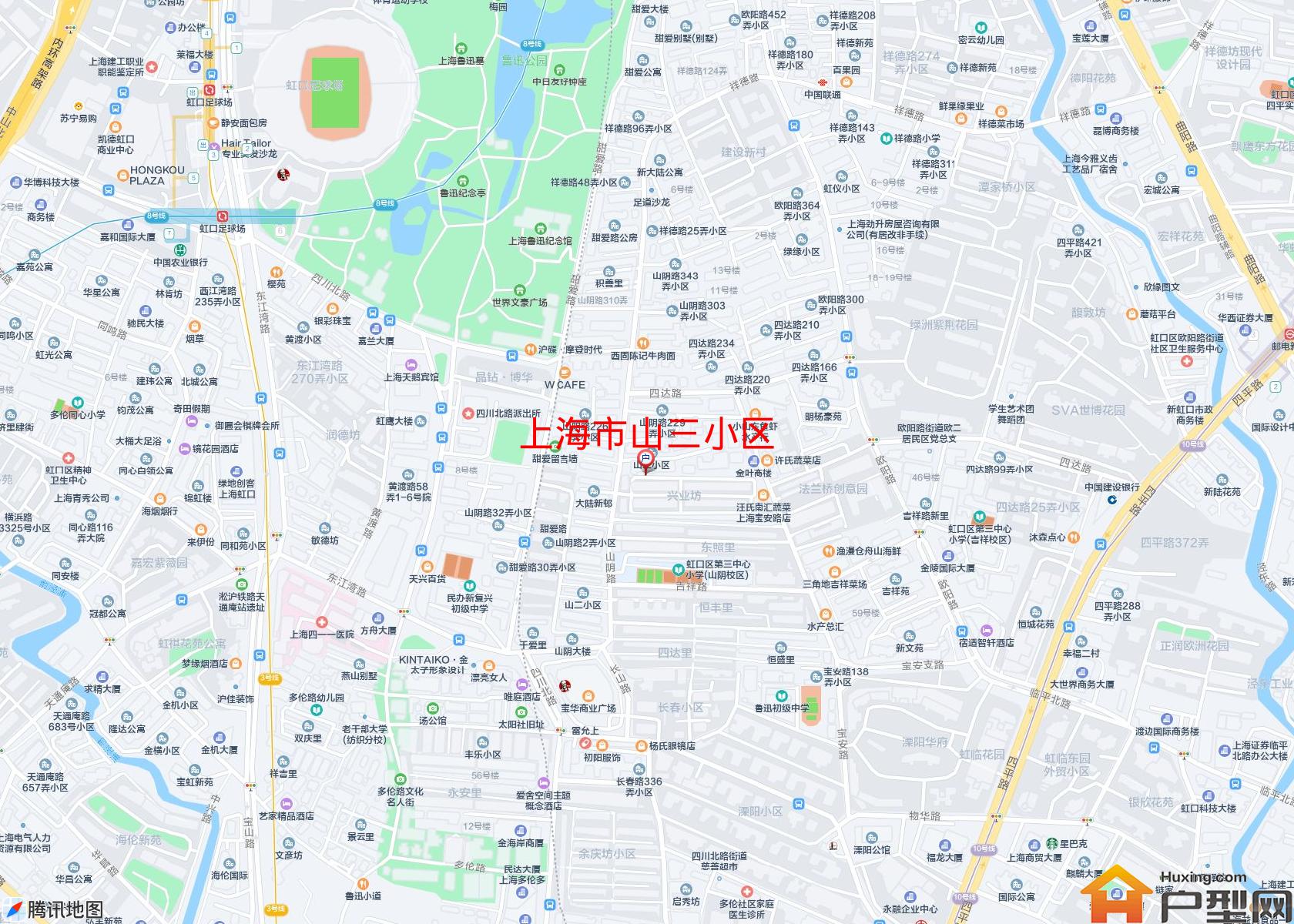 山三小区小区 - 户型网