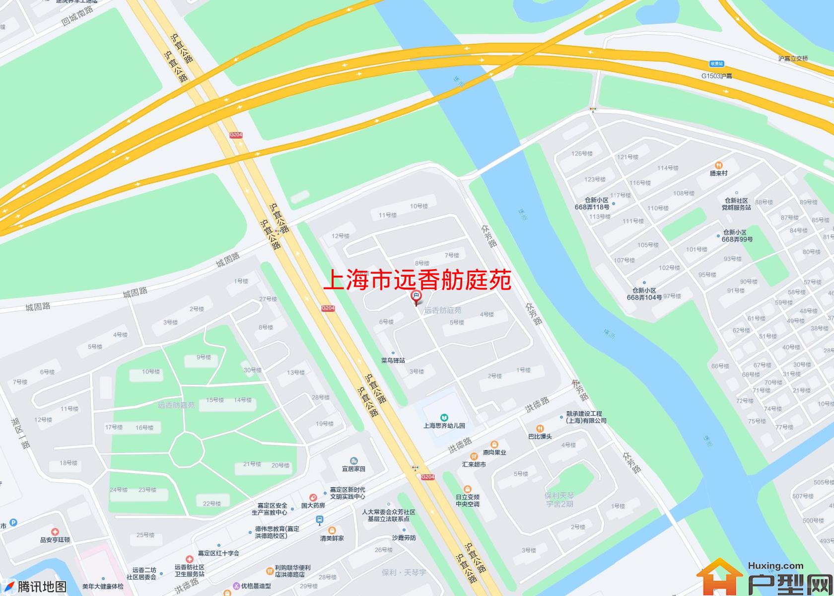 远香舫庭苑小区 - 户型网