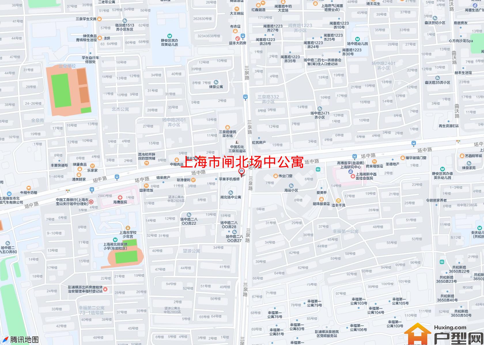 闸北场中公寓小区 - 户型网 闸北场中公寓小区 - 户型网