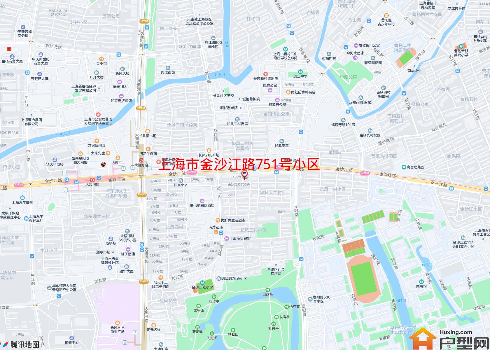 金沙江路751号小区小区 - 户型网