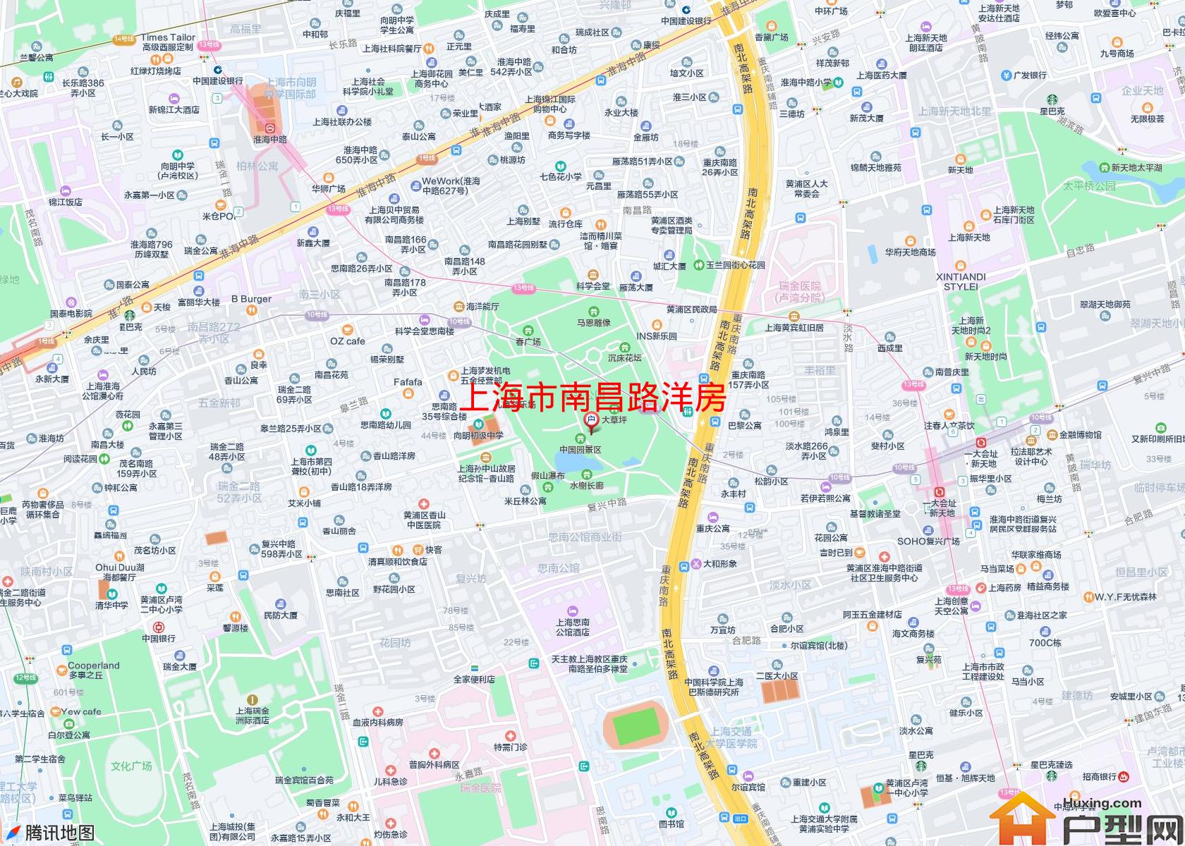 南昌路洋房小区 - 户型网