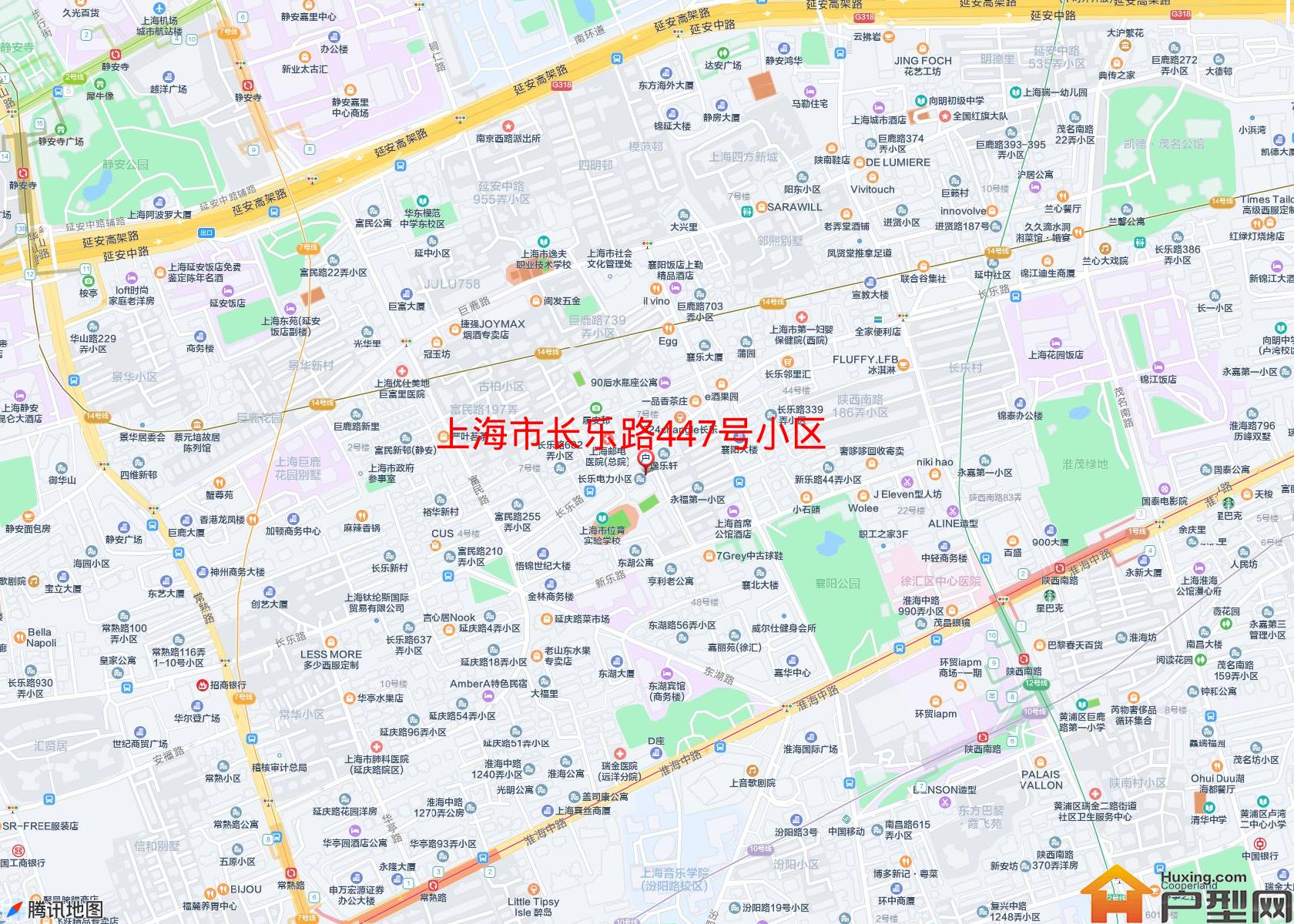 长乐路447号小区小区 - 户型网
