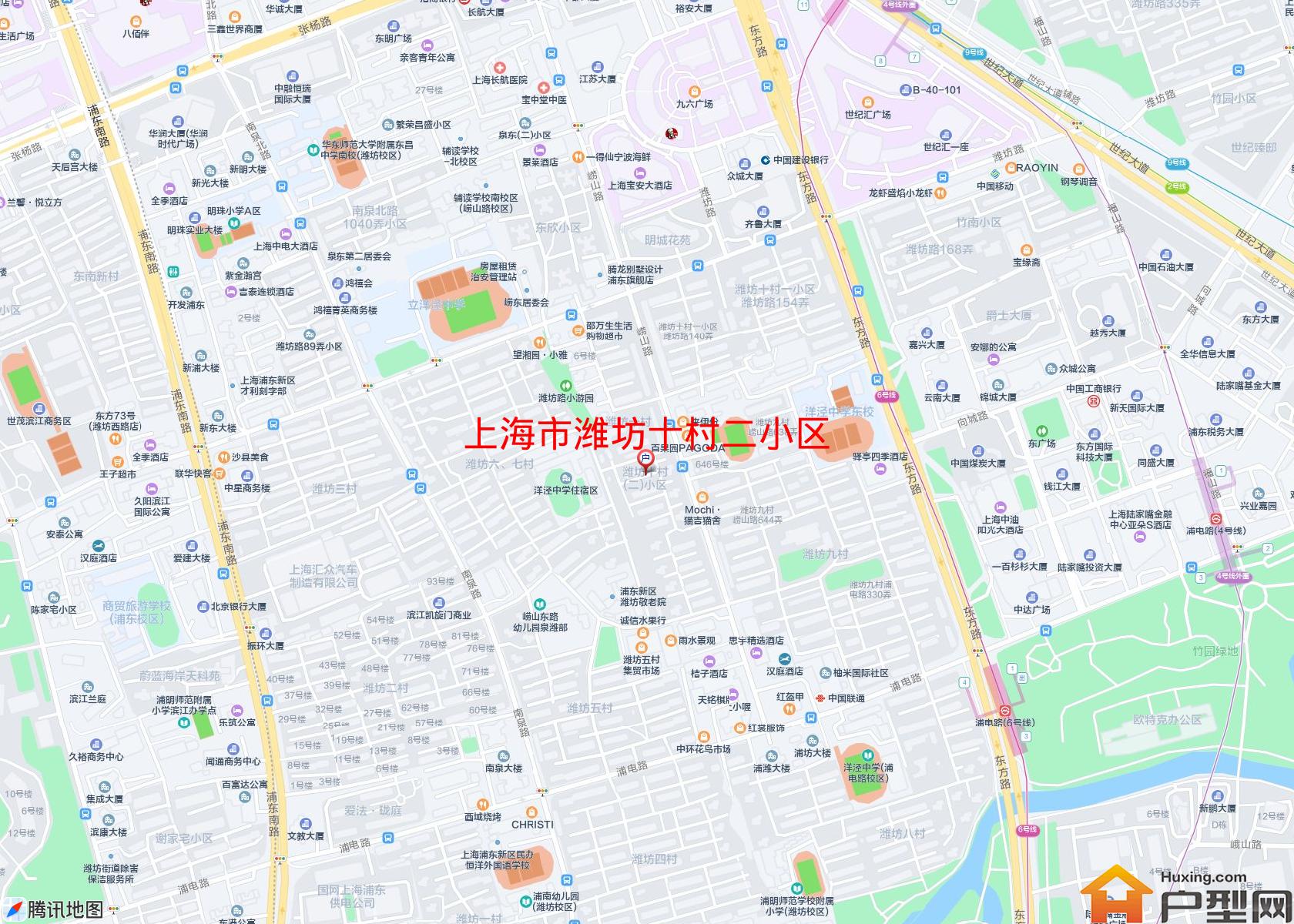潍坊十村二小区小区 - 户型网