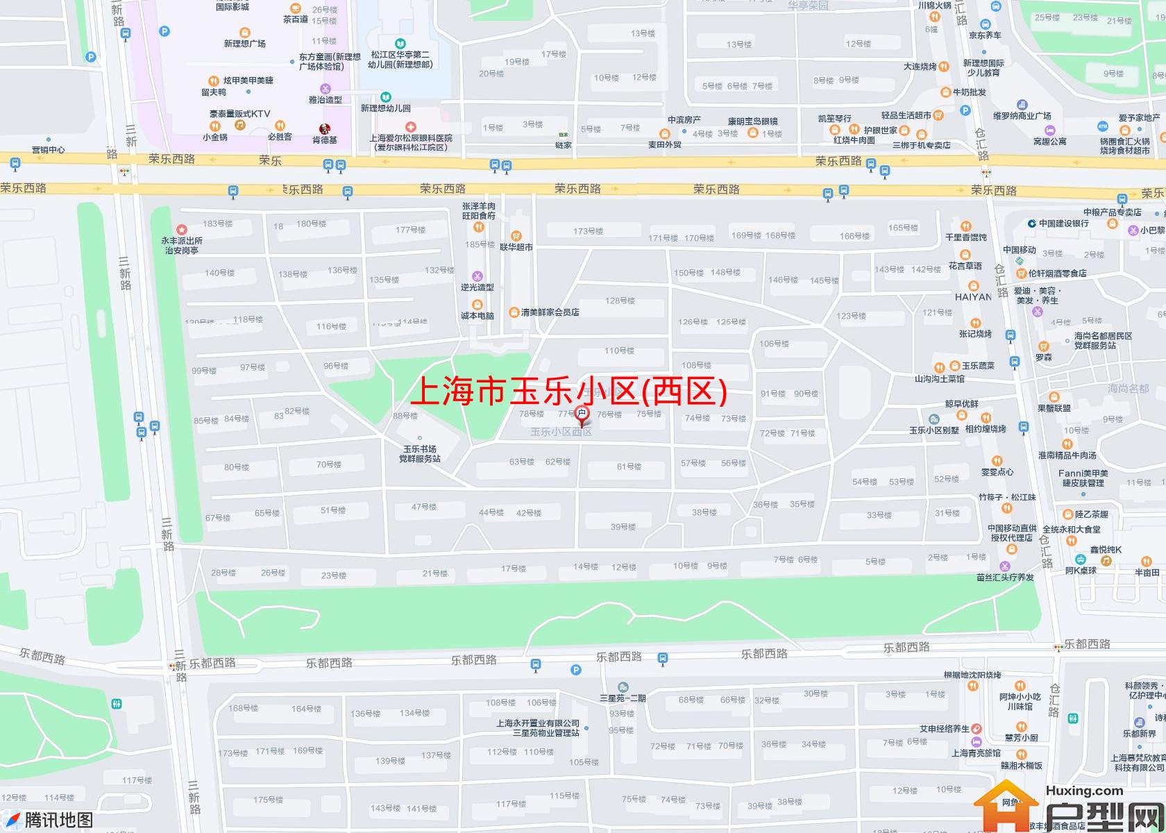 玉乐小区(西区)小区 - 户型网