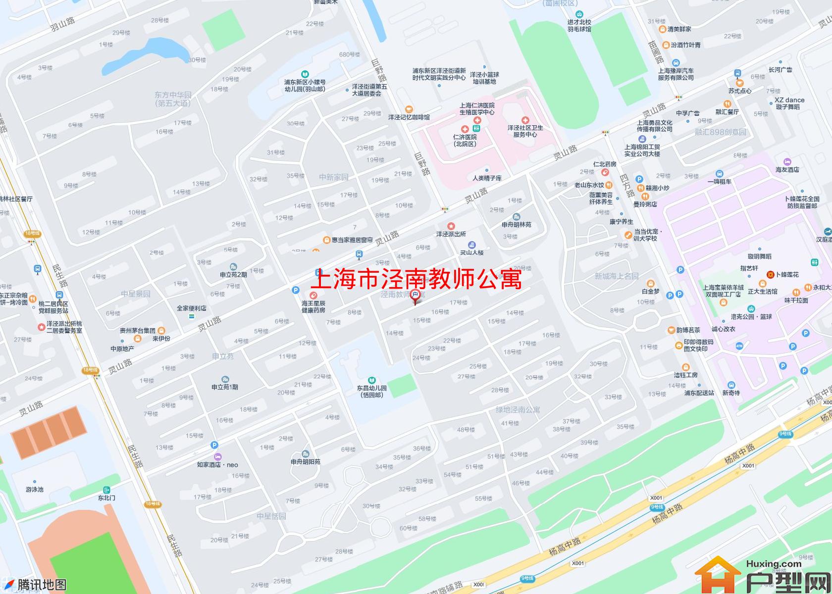泾南教师公寓小区 - 户型网