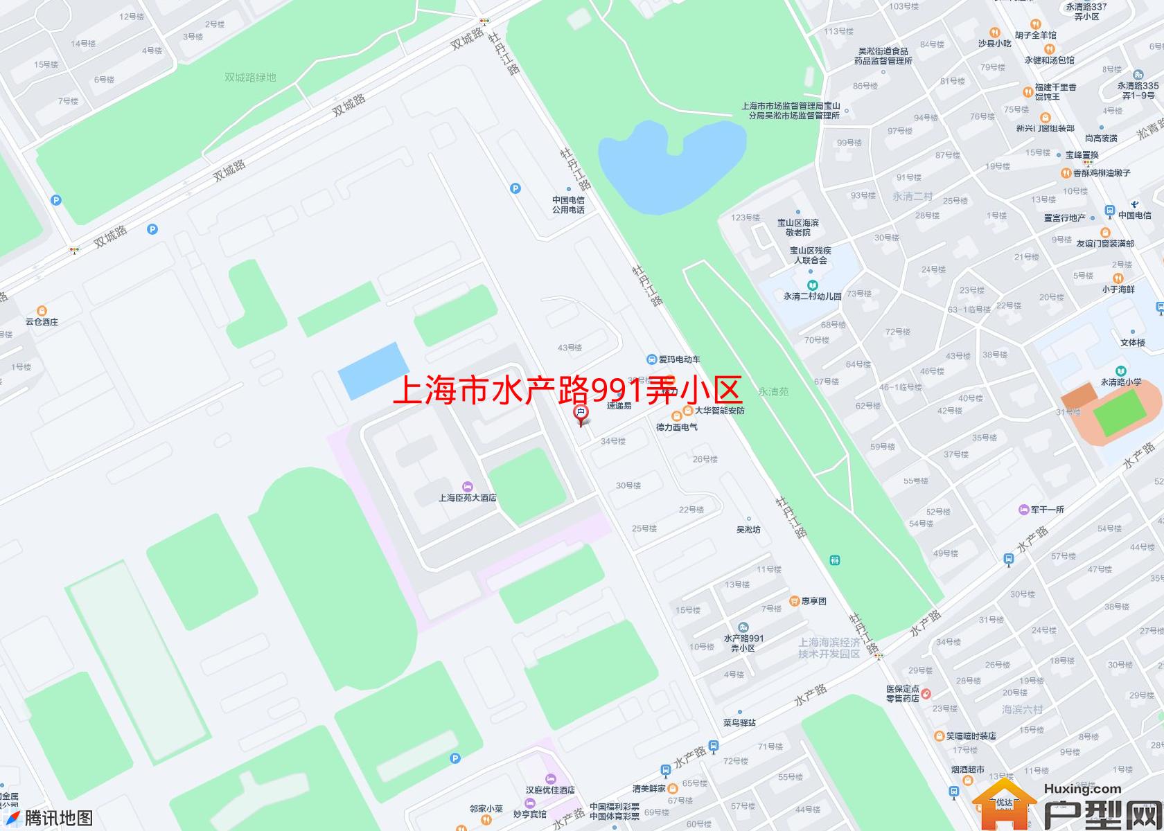 水产路991弄小区小区 - 户型网