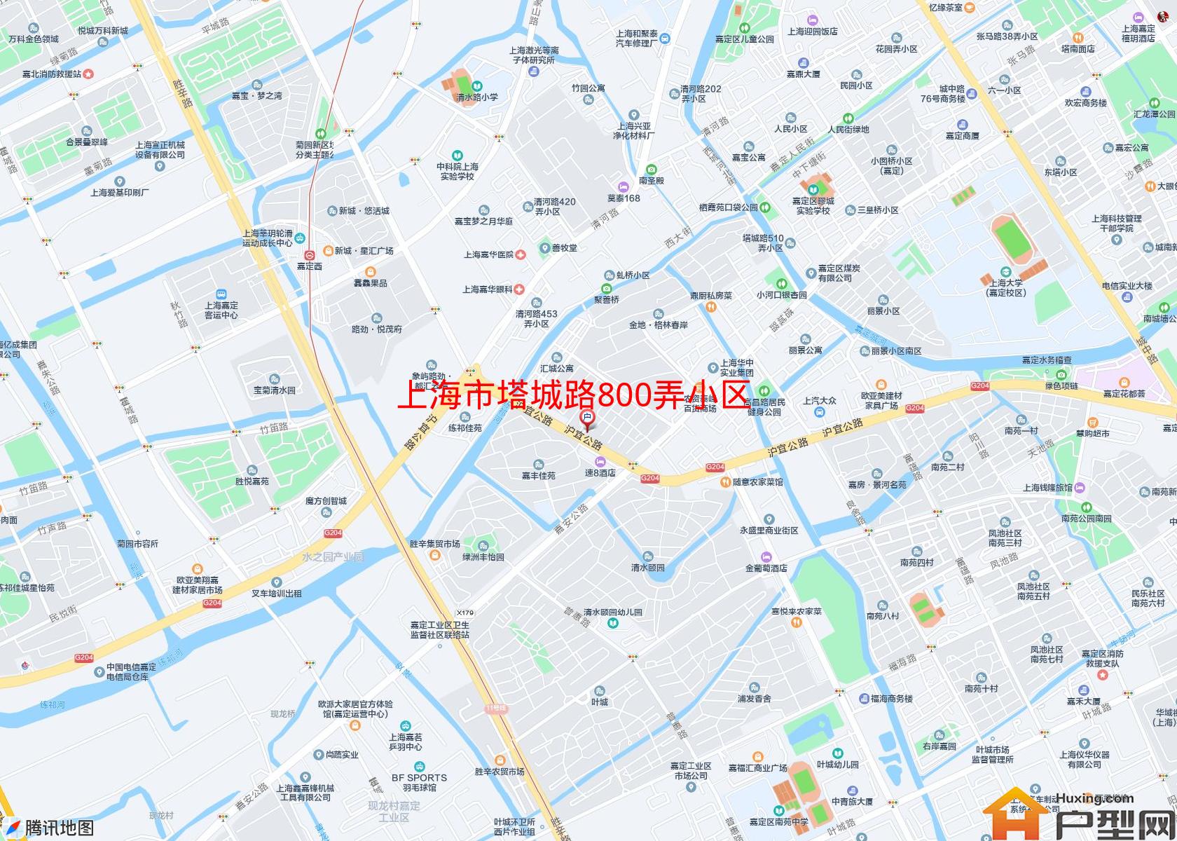 塔城路800弄小区小区 - 户型网