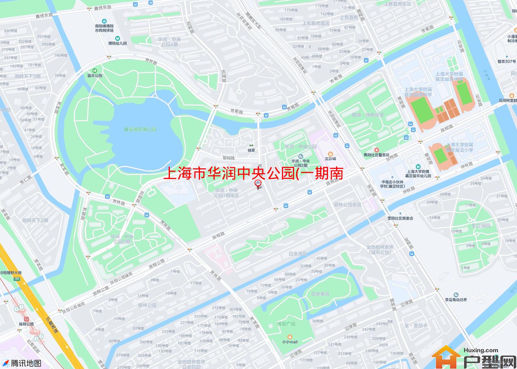 华润中央公园(一期南区别墅)小区 - 户型网