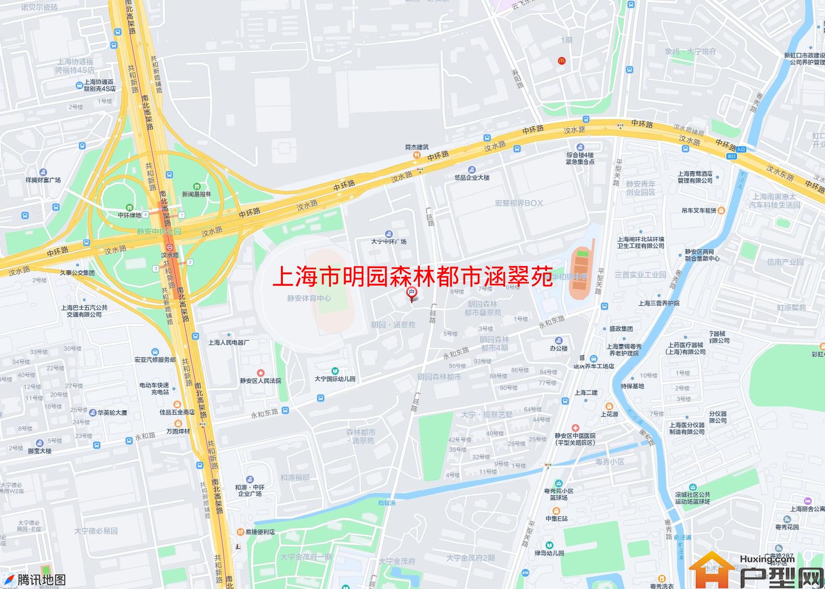 明园森林都市涵翠苑小区 - 户型网