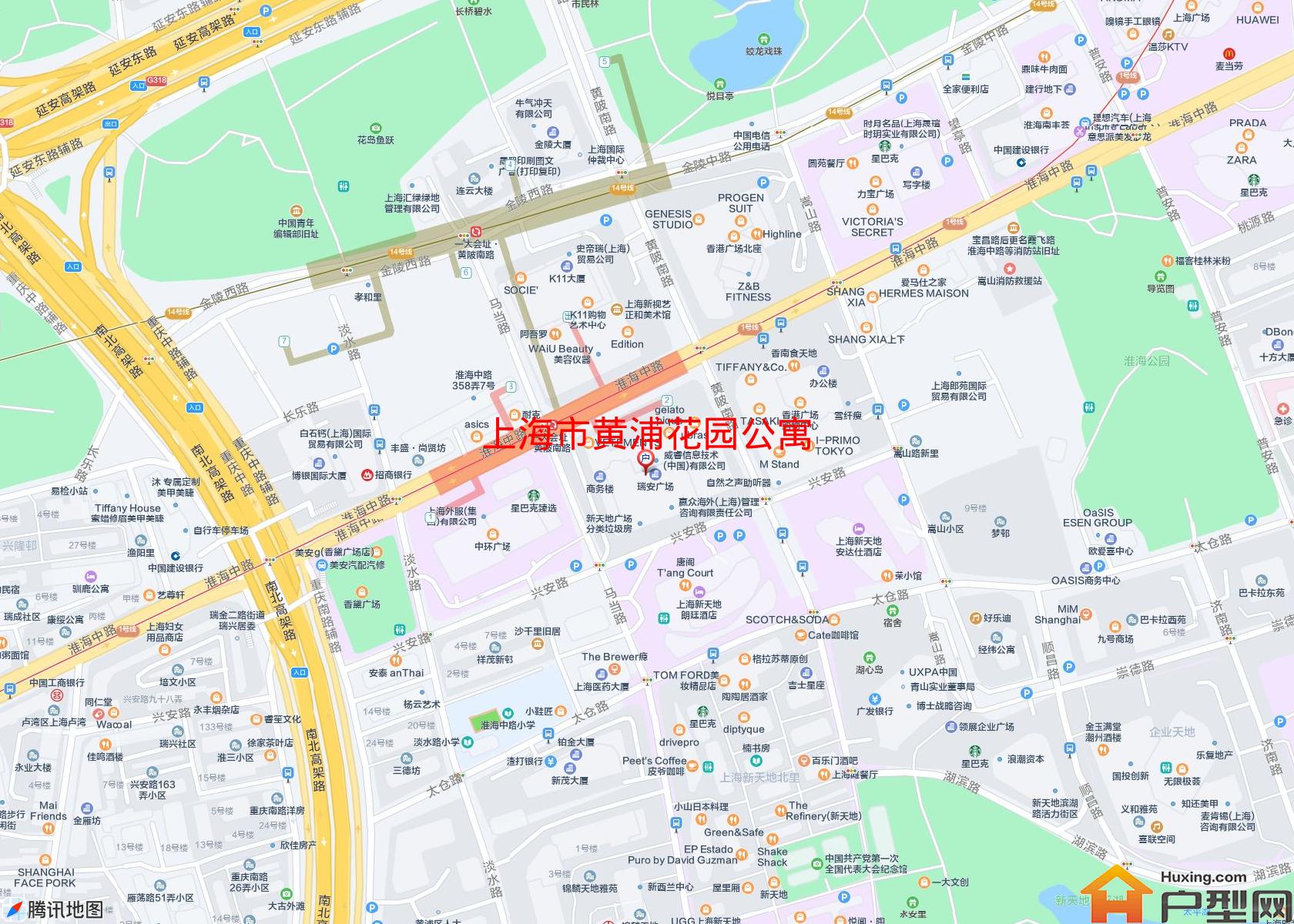 黄浦花园公寓小区 - 户型网