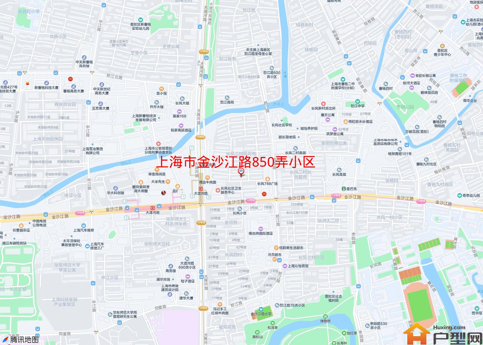 金沙江路850弄小区小区 - 户型网