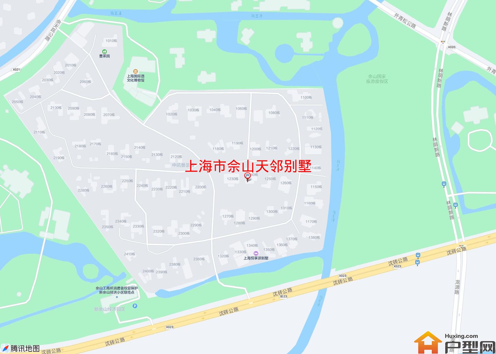 佘山天邻别墅小区 - 户型网