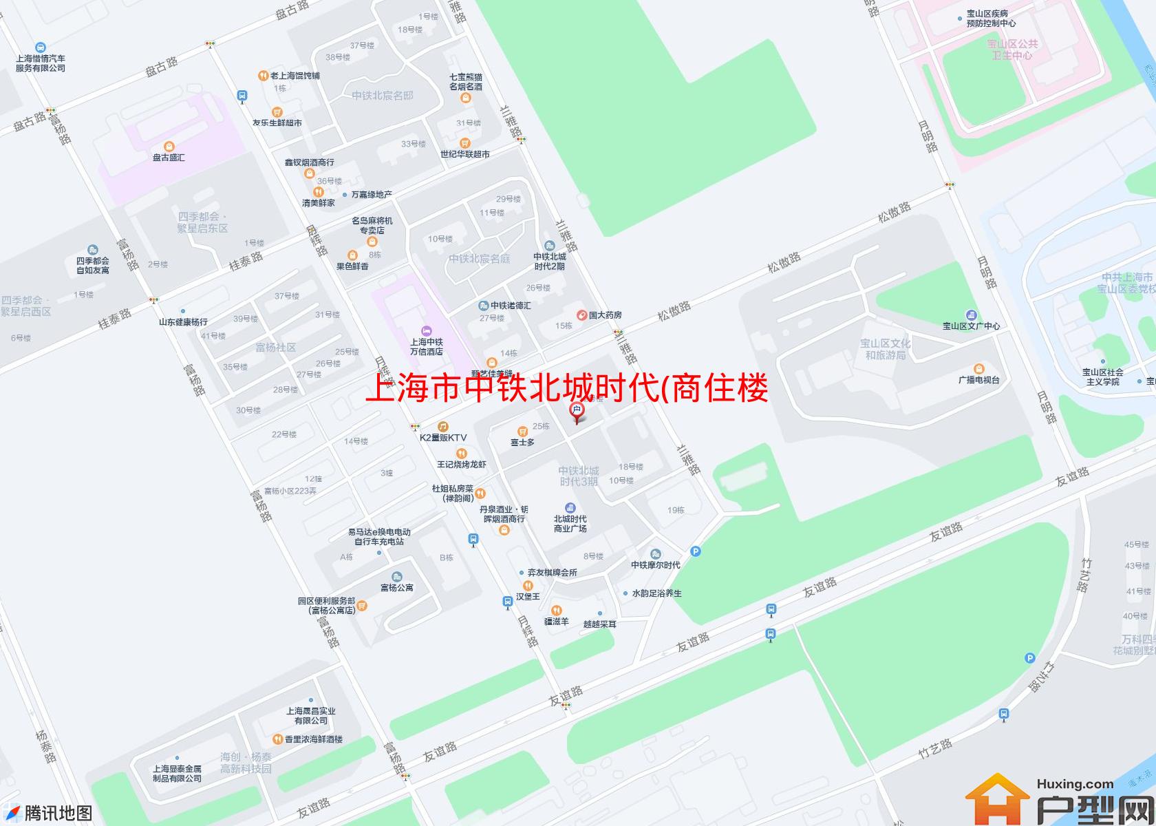 中铁北城时代(商住楼)小区 - 户型网