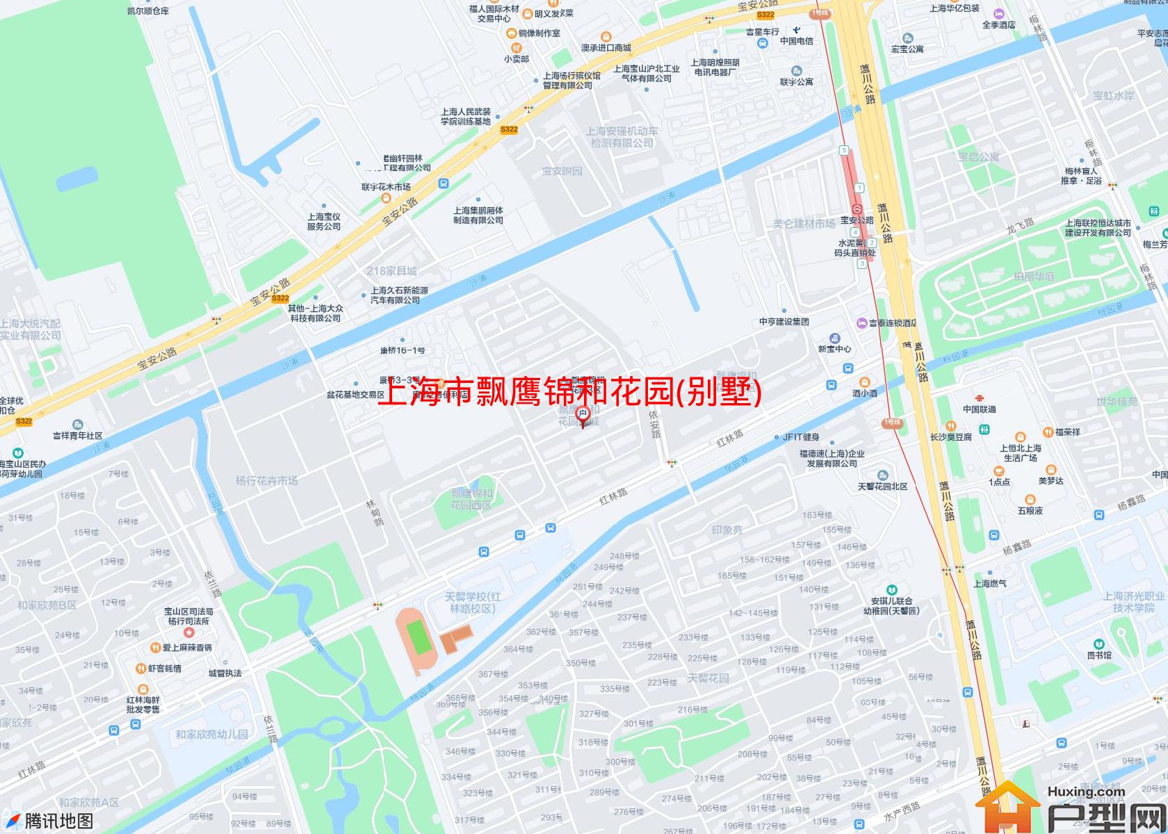 飘鹰锦和花园(别墅)小区 - 户型网