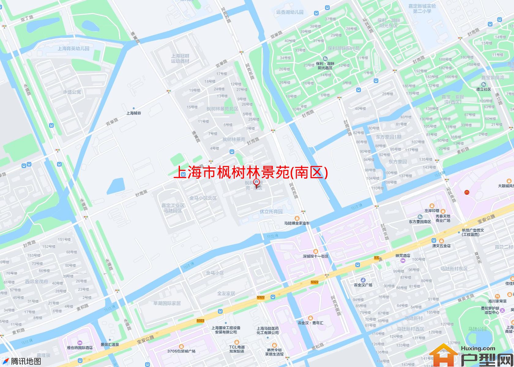 枫树林景苑(南区)小区 - 户型网