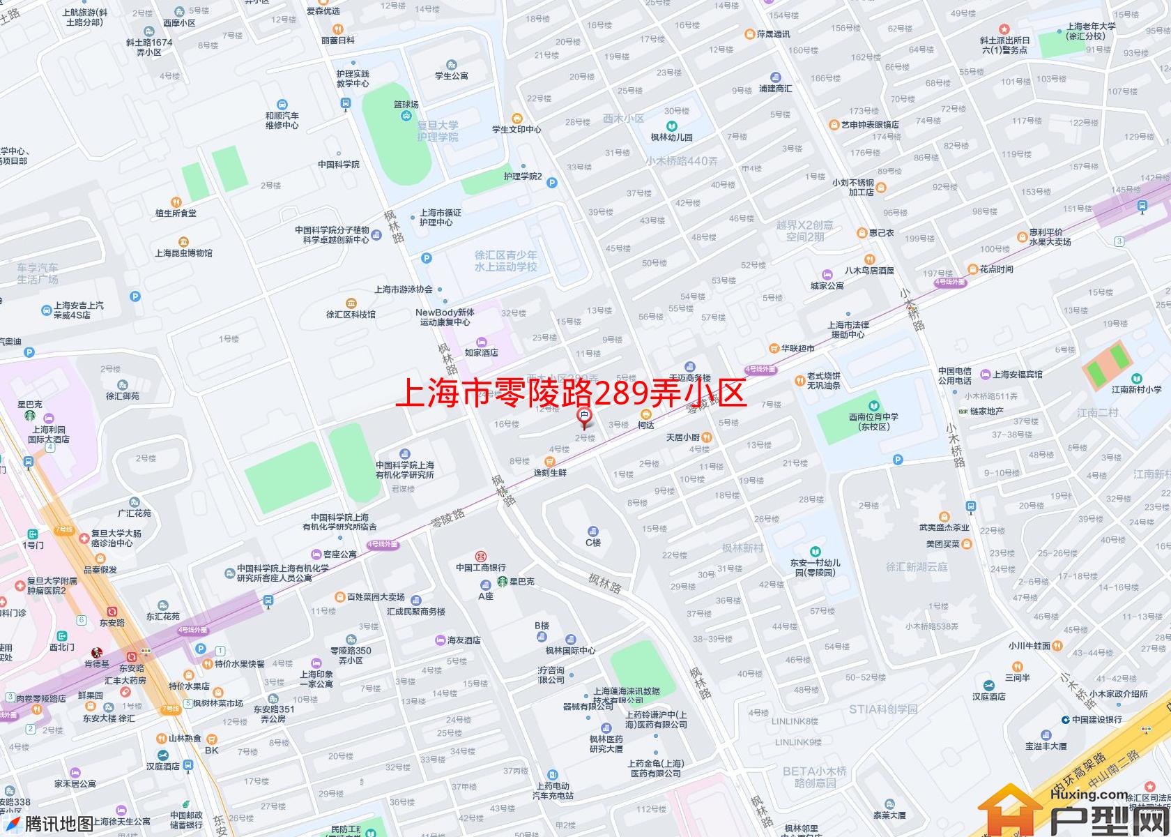 零陵路289弄小区小区 - 户型网