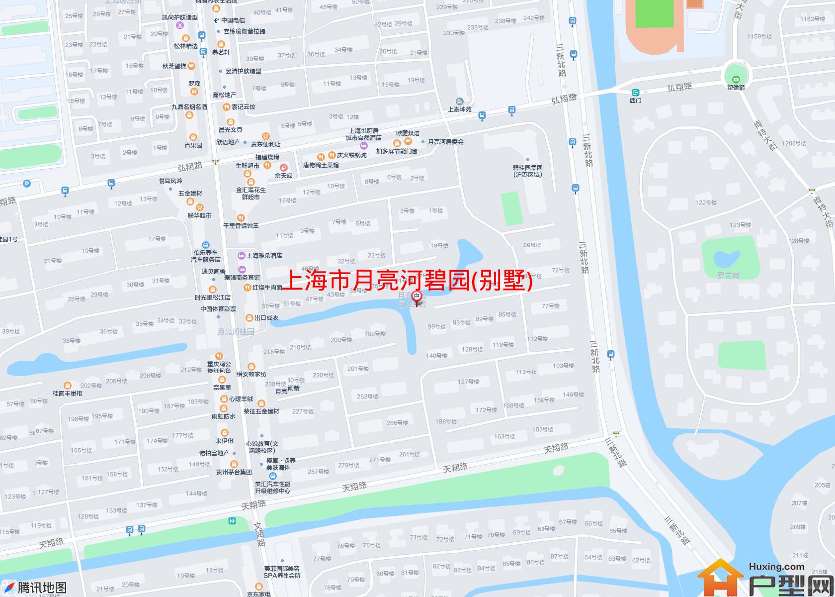 月亮河碧园(别墅)小区 - 户型网